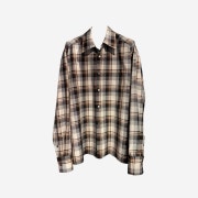 Ourpas 081 Check Shirt Brown Check