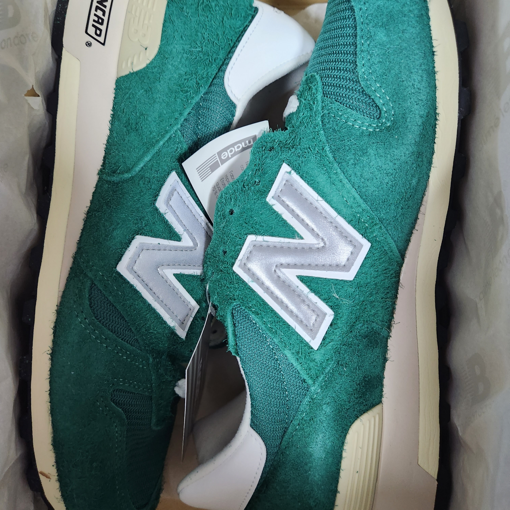 New Balance x Aime Leon Dore 1300 Botanical Green 착용 스타일