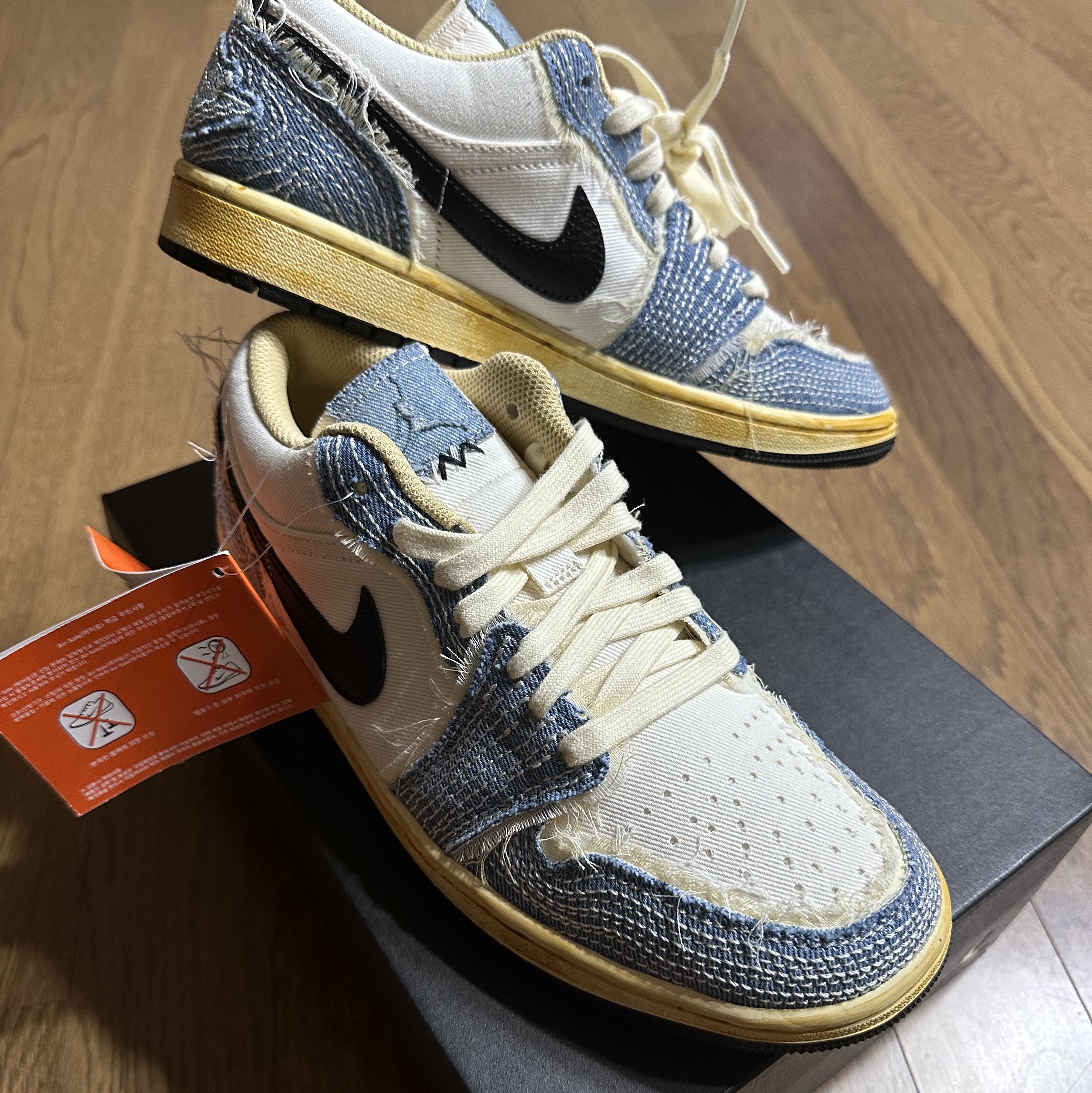 Jordan 1 Low World Make Japan 착용 스타일 - 3
