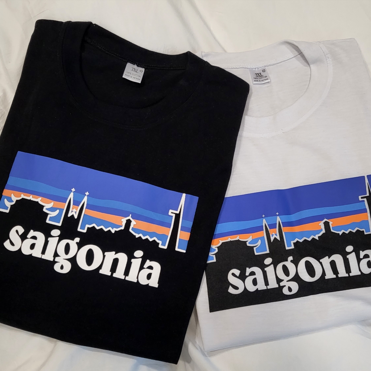 Patagonia P-6 Logo Responsibili-Tee Black 착용 스타일