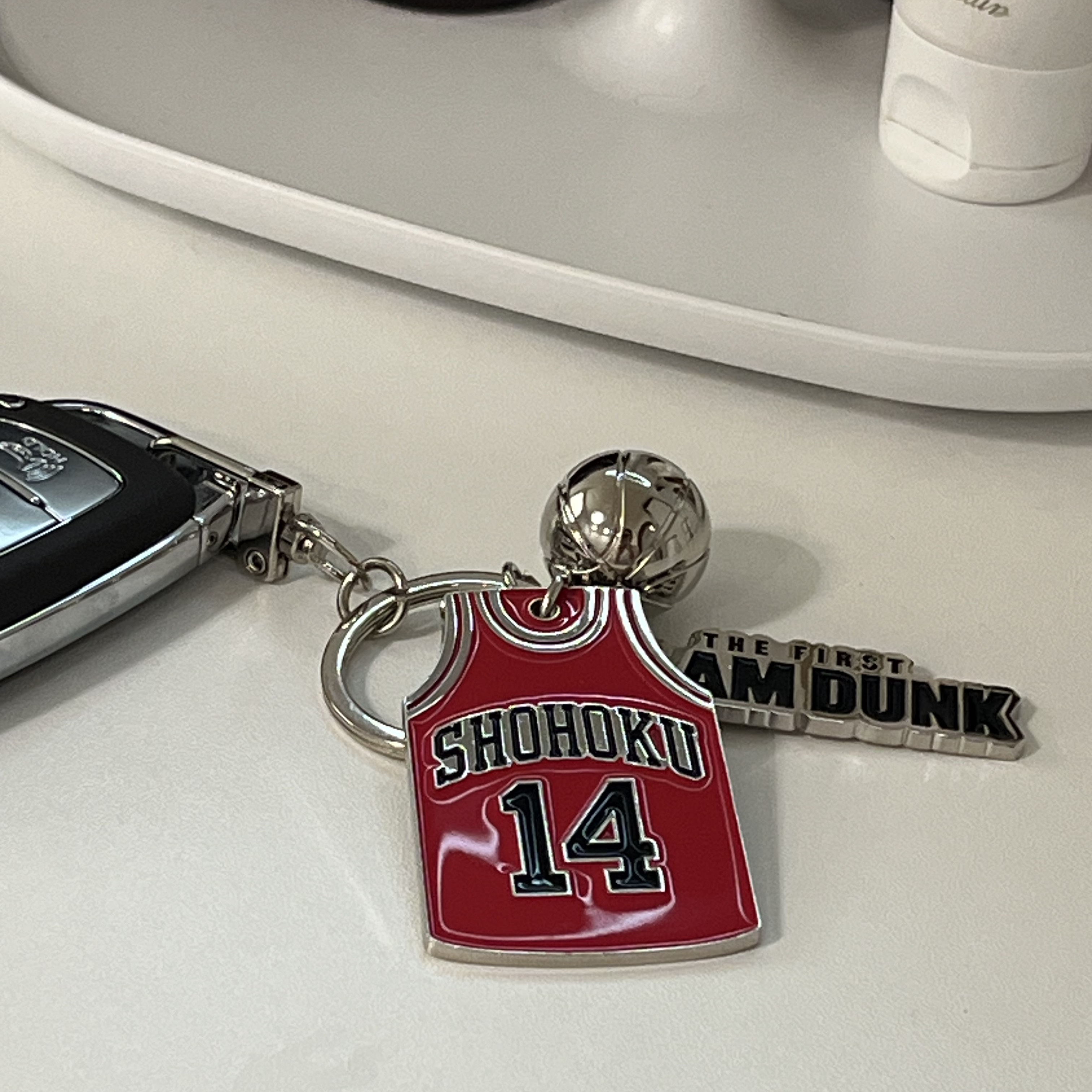 The First Slam Dunk Keychain Jeong Daeman 착용 스타일