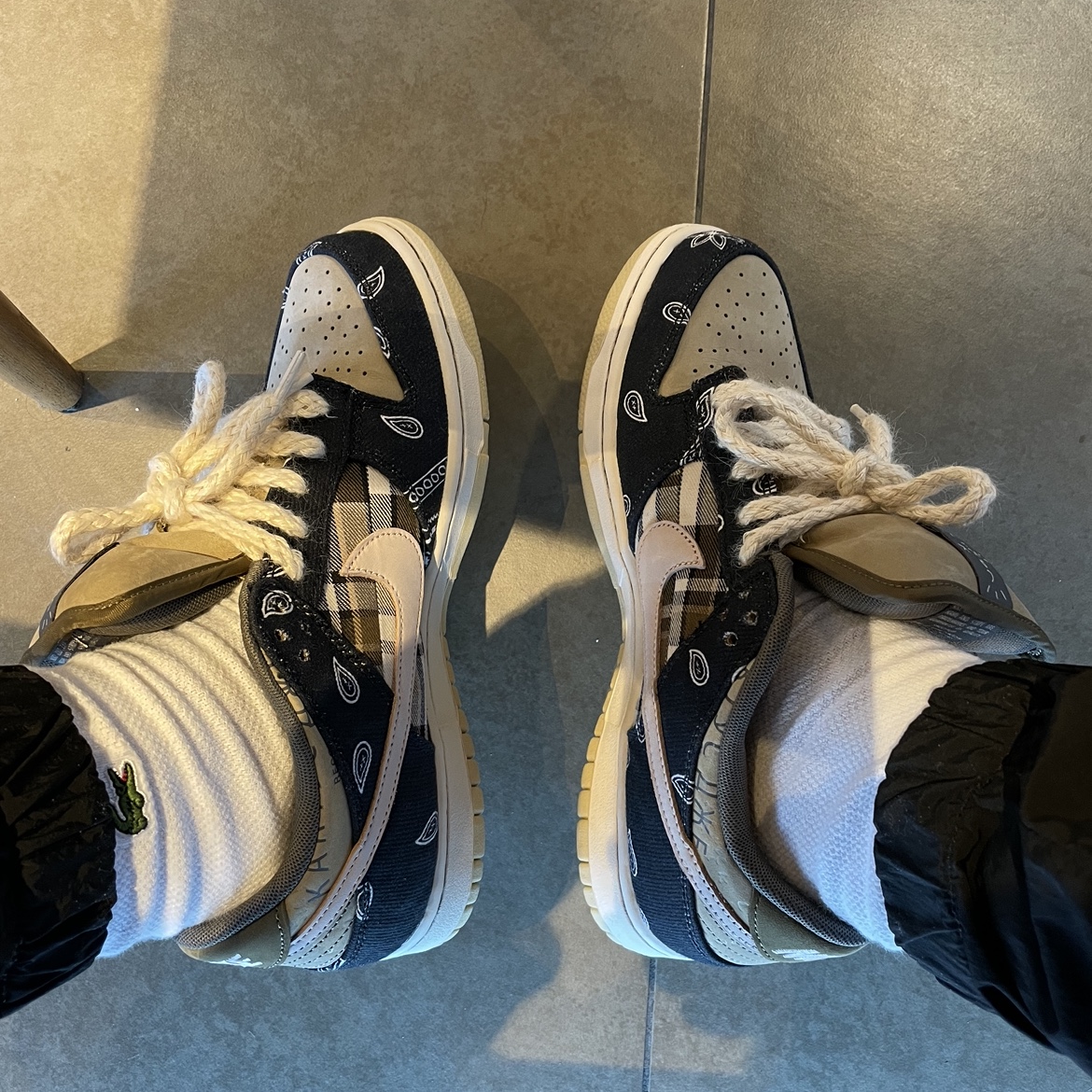 Nike x Travis Scott SB Dunk Low 착용 스타일