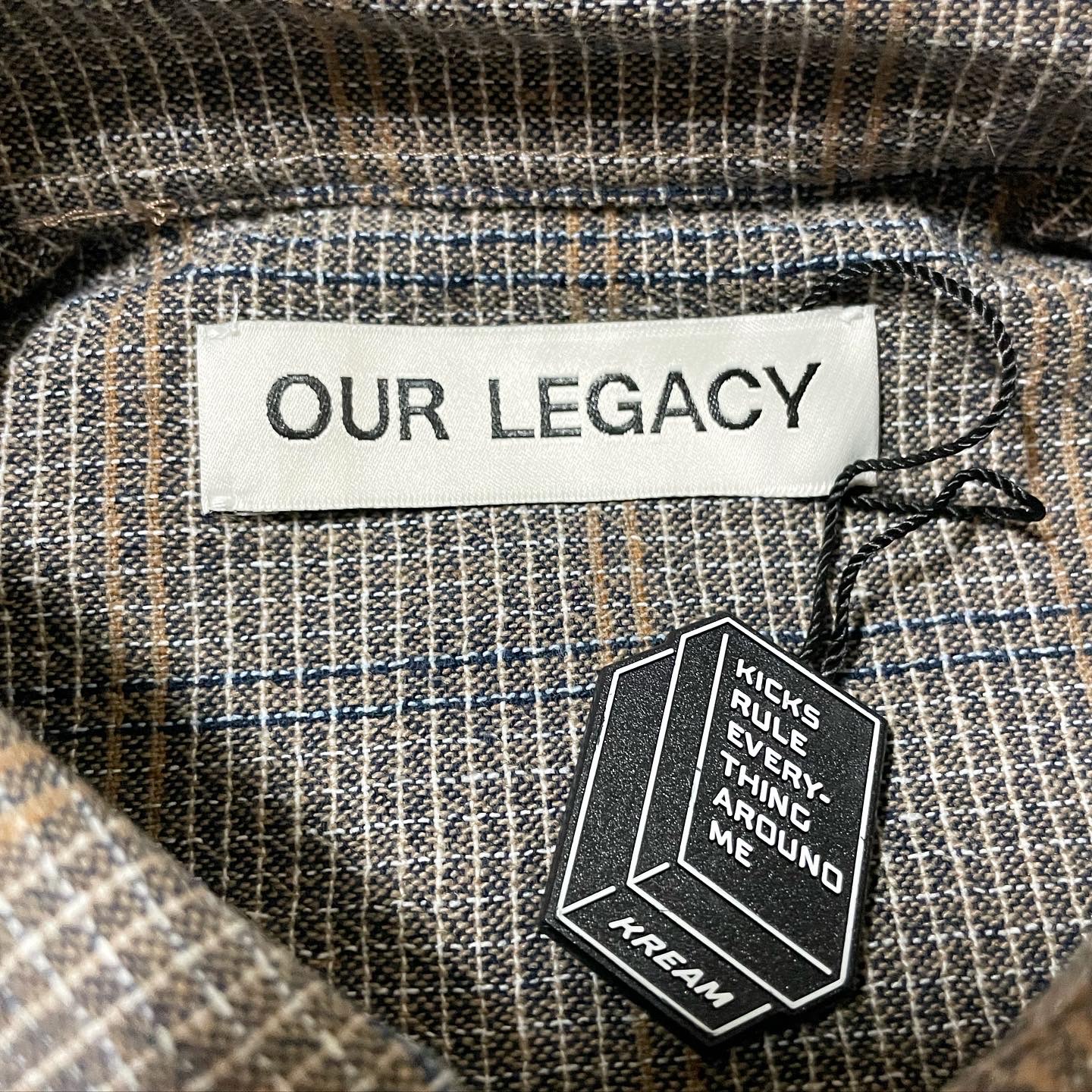 Our Legacy Borrowed BD Shirts Analog Dissonance Check, Timberland x A-Cold-Wall 6 Inch Premium Zip-Up Boot Light Beige - Wide 착용 스타일 - 3