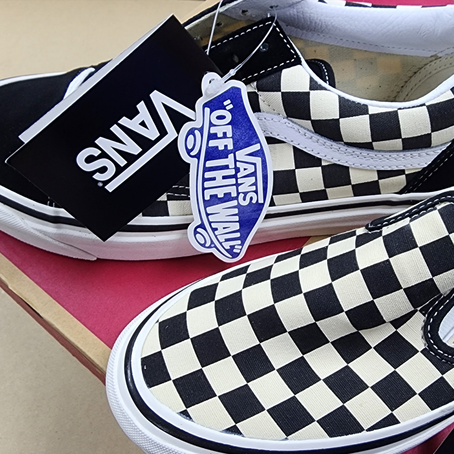 Vans Slip-On 98 DX Anaheim Factory Classic Checkerboard, Vans Old Skool 36 DX Anaheim Factory Checkerboard 착용 스타일