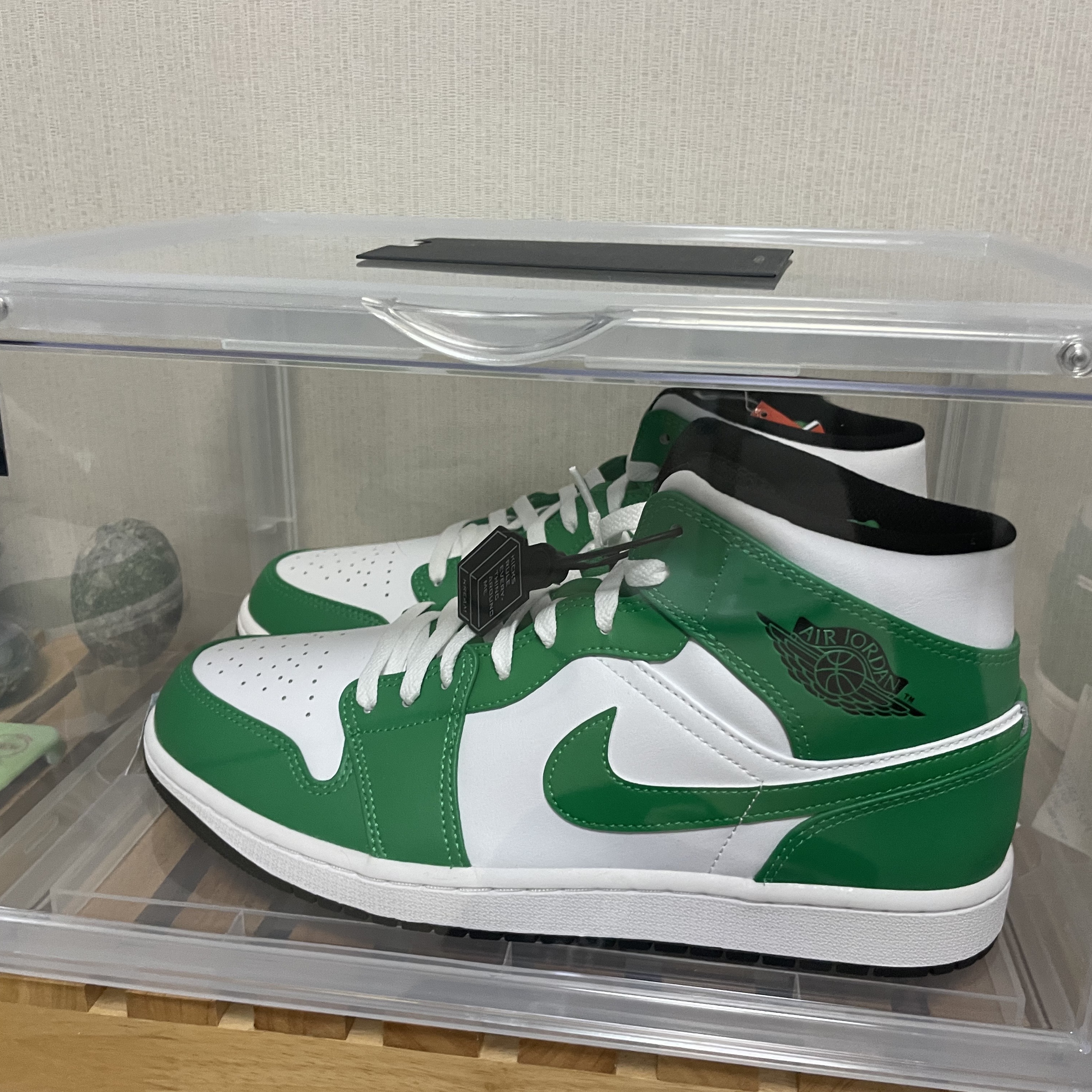 Jordan 1 Mid Lucky Green 착용 스타일