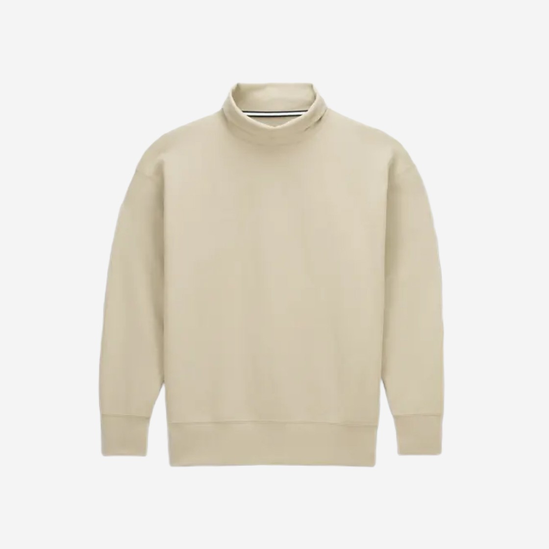 Nike NSW Tech Fleece Reimagined Oversized Turtleneck Sweatshirt Khaki - US/EU 상세 이미지 1