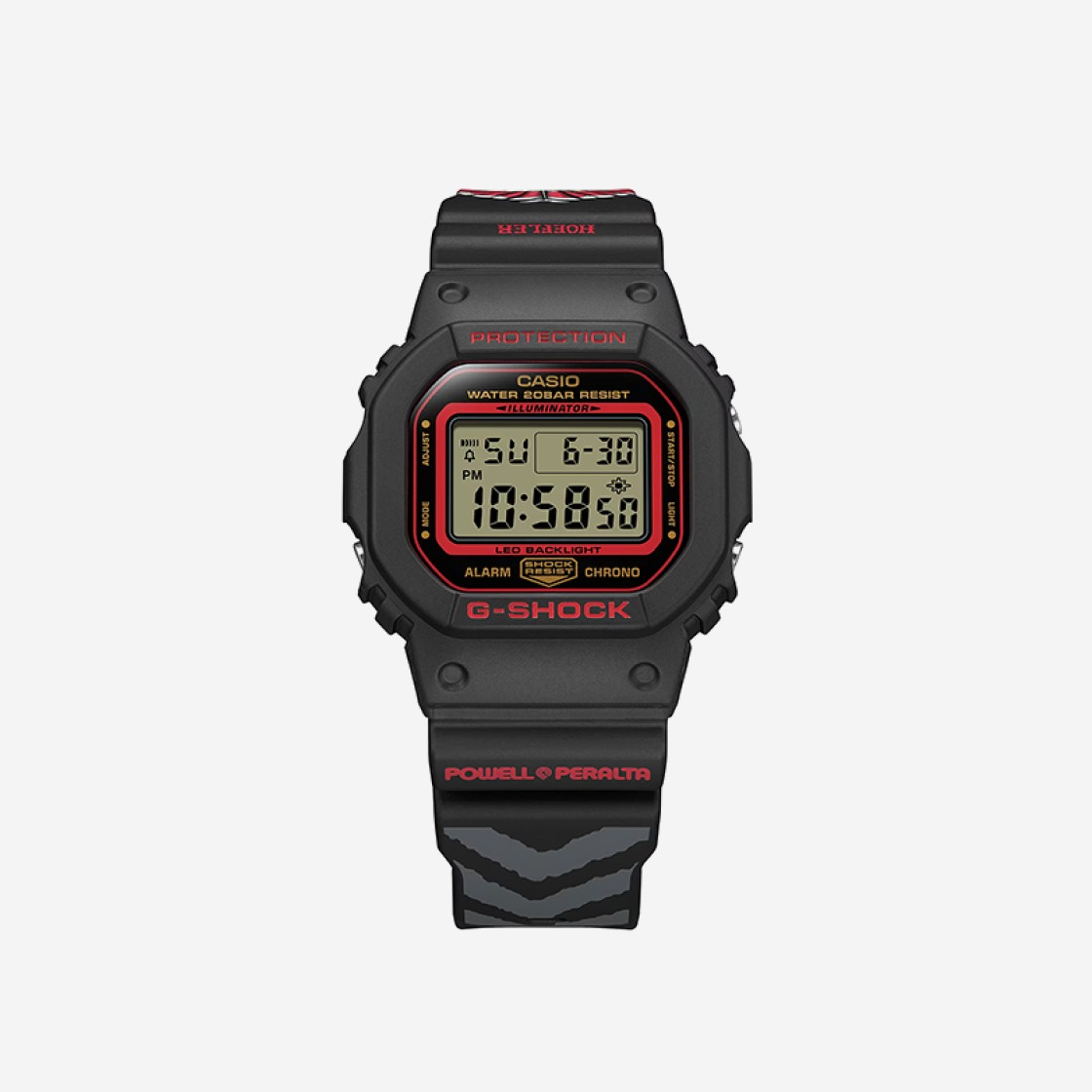 Casio G-Shock x Kelvin Hoefler x Powell Peralta DW-5600KH-1DR 상세 이미지 2