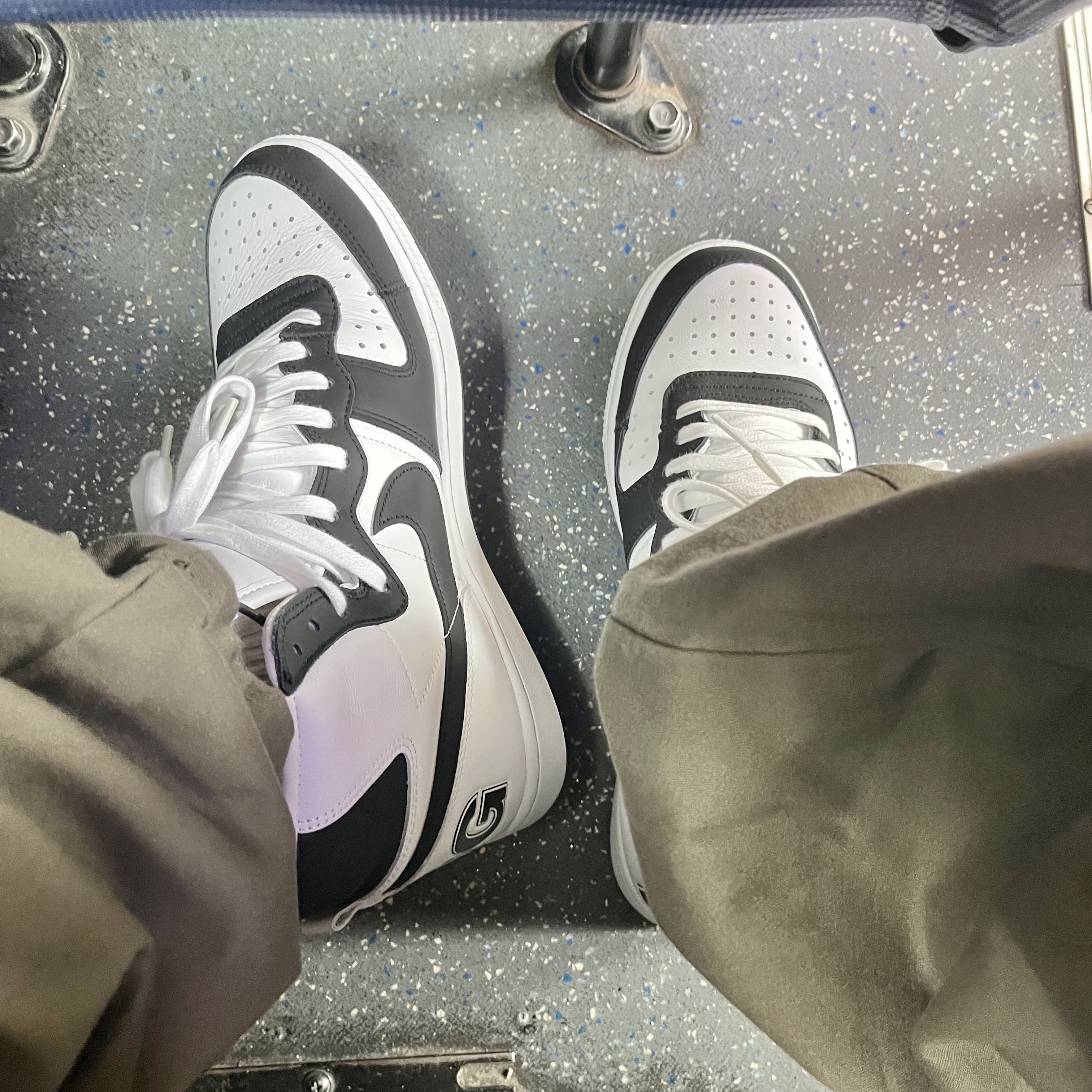 Nike x Comme des Garcons Homme Plus Terminator High Black 착용 스타일