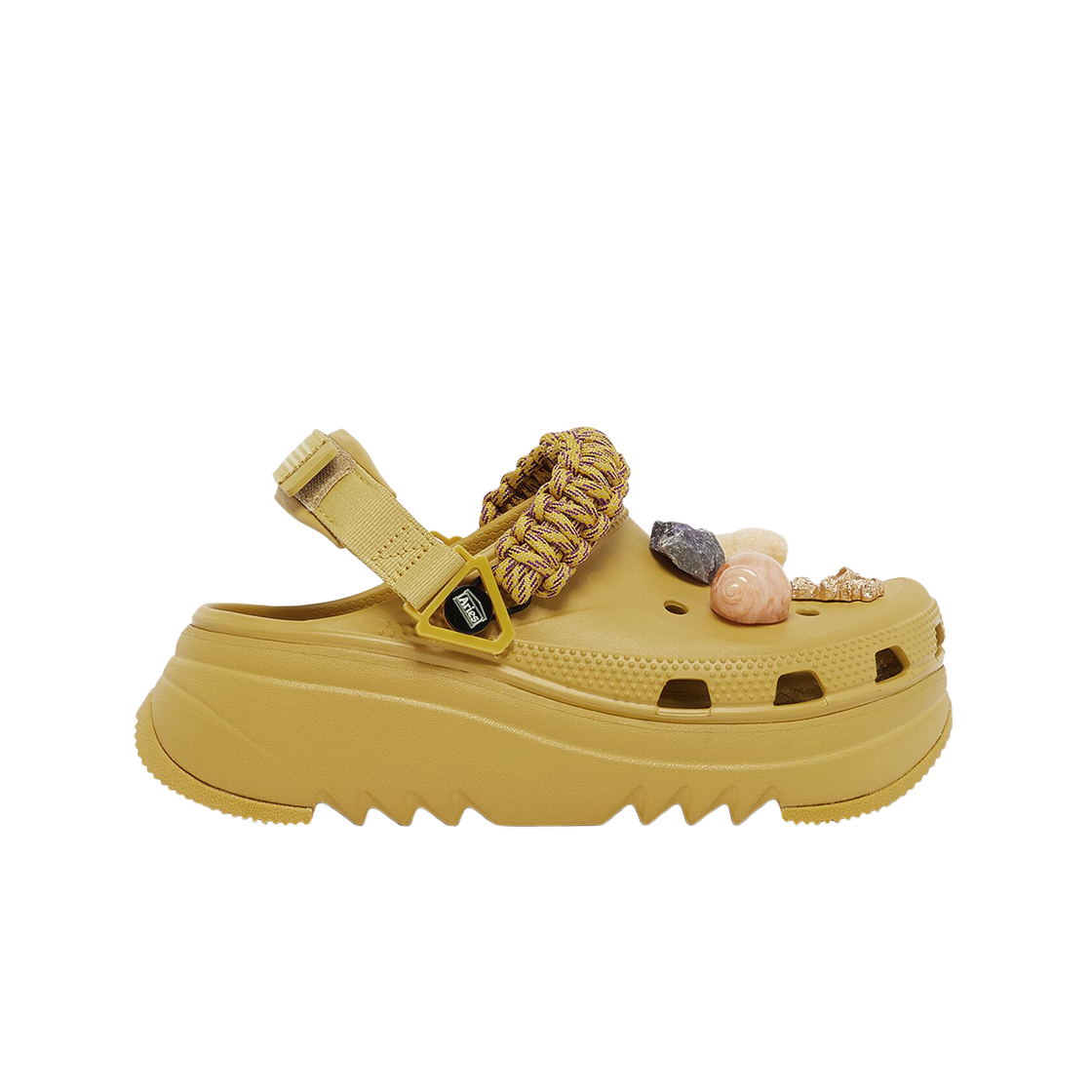 크록스 x 에리즈 클래식 하이커 X스케이프 클로그 데저트 그래스(Crocs x Aries Classic Hiker Xscape Clog Desert Grass)