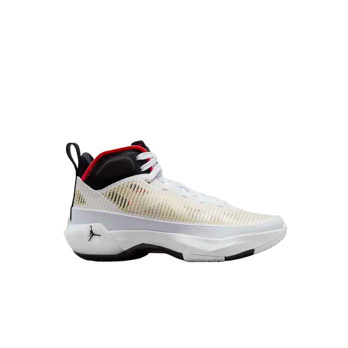 DD7421-100 (GS) Jordan XXXVII White Siren Red Black