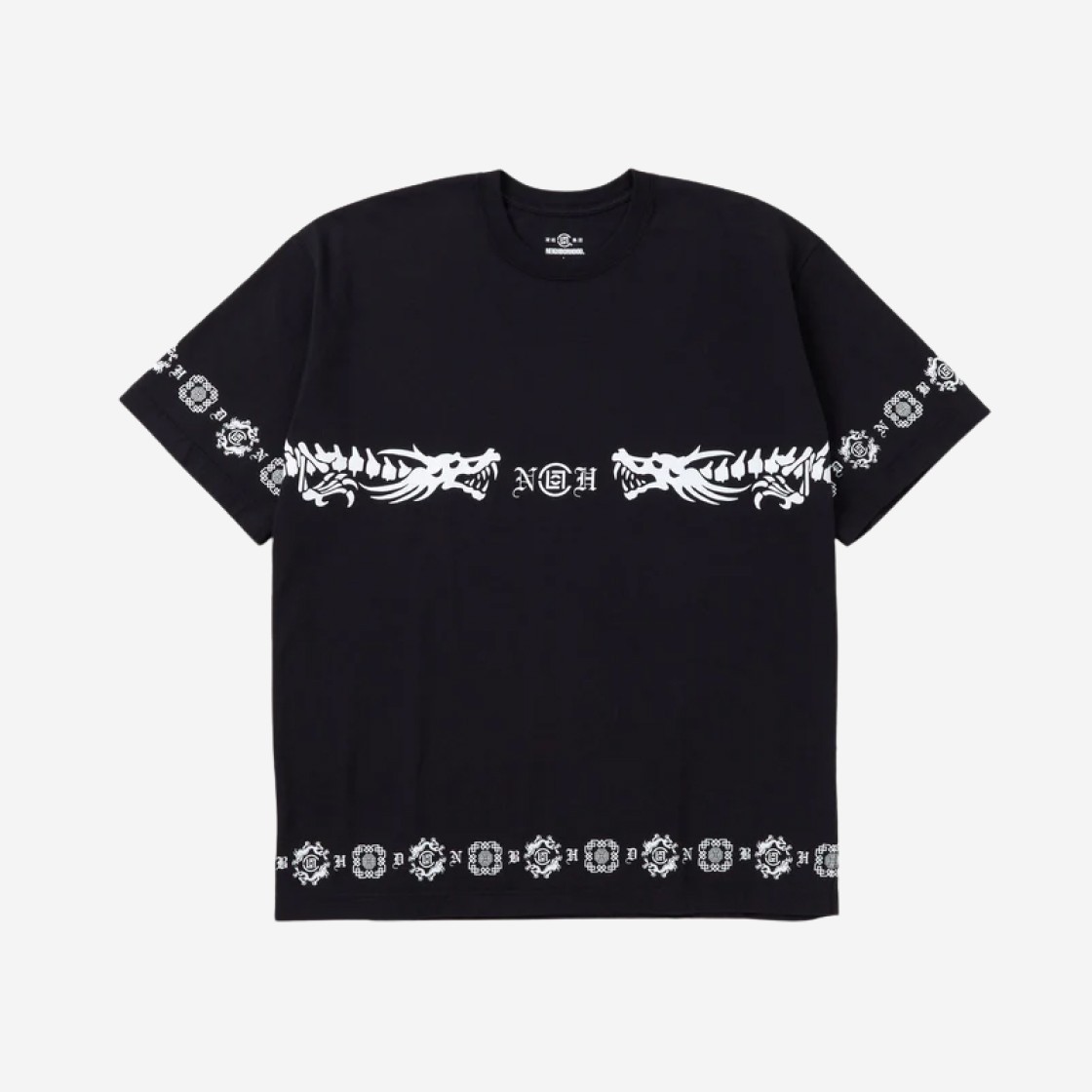 Neighborhood x Clot SS T-Shirt Black 상세 이미지 1