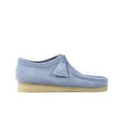 (W) Clarks Wallabee Pastel Blue
