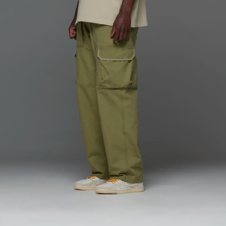 Jordan x Bephies Beauty Supply x Union Cargo Pants Pilgrim (FD4248-378) 착용 스타일