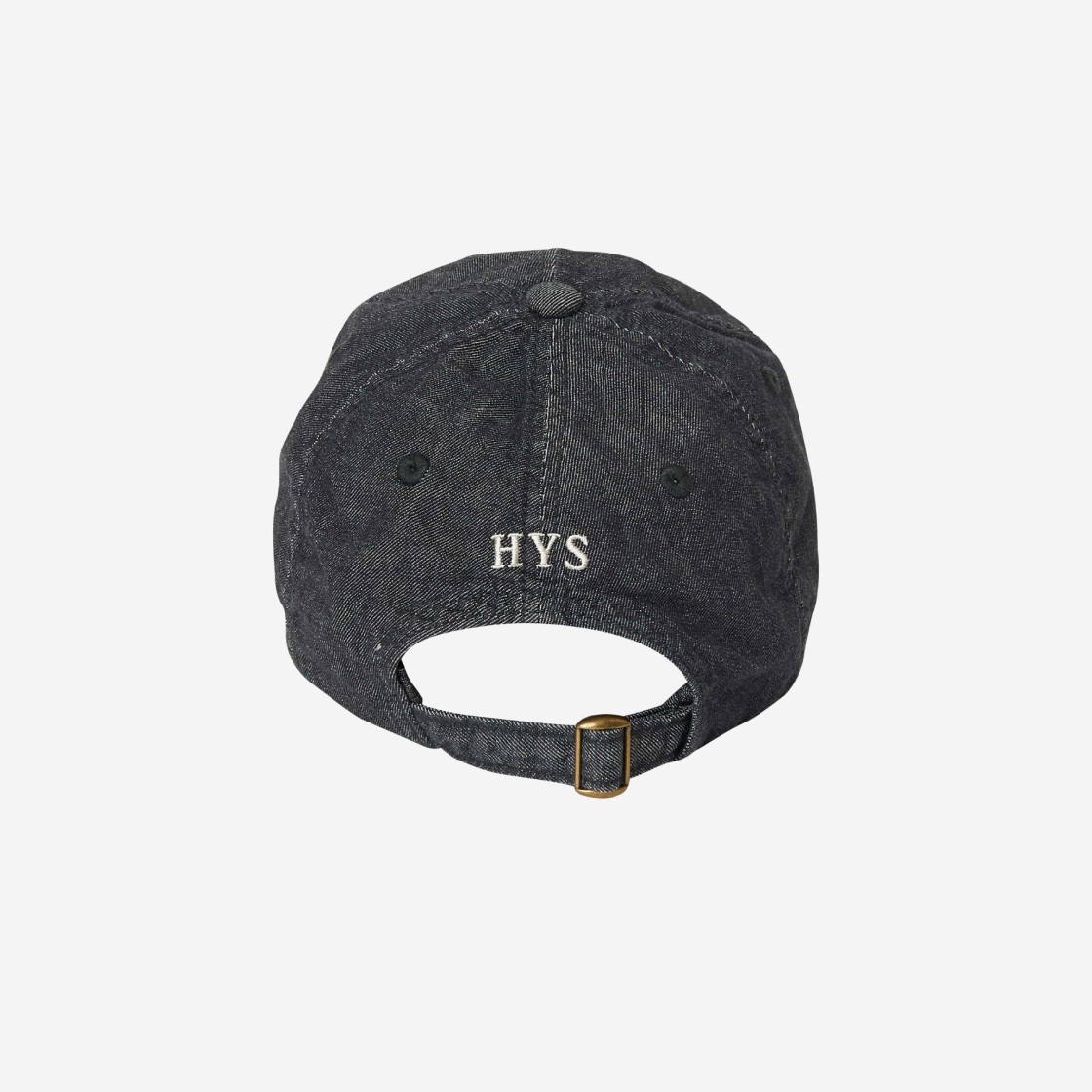 Hysteric Glamour HYS Times Embroidery Denim Cap Black 상세 이미지 2