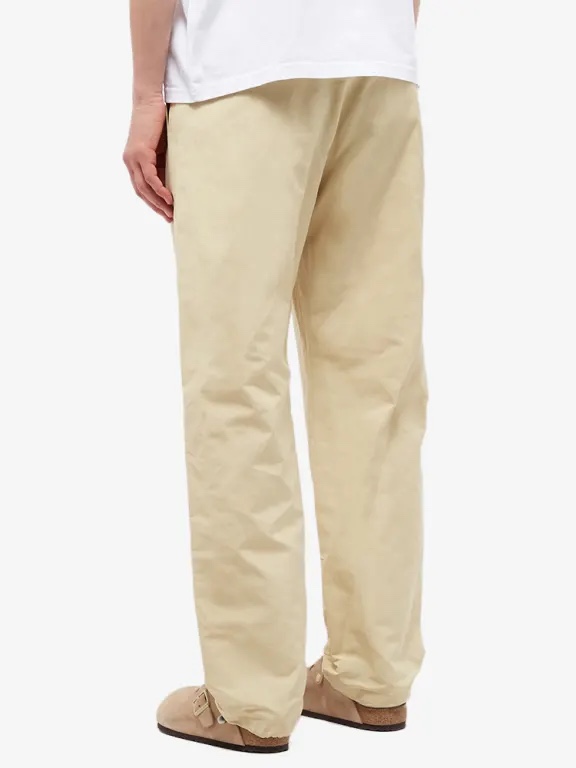 Auralee Washi Hi Density Easy Pants Ivory Beige - 22AW 착용 스타일 - 2