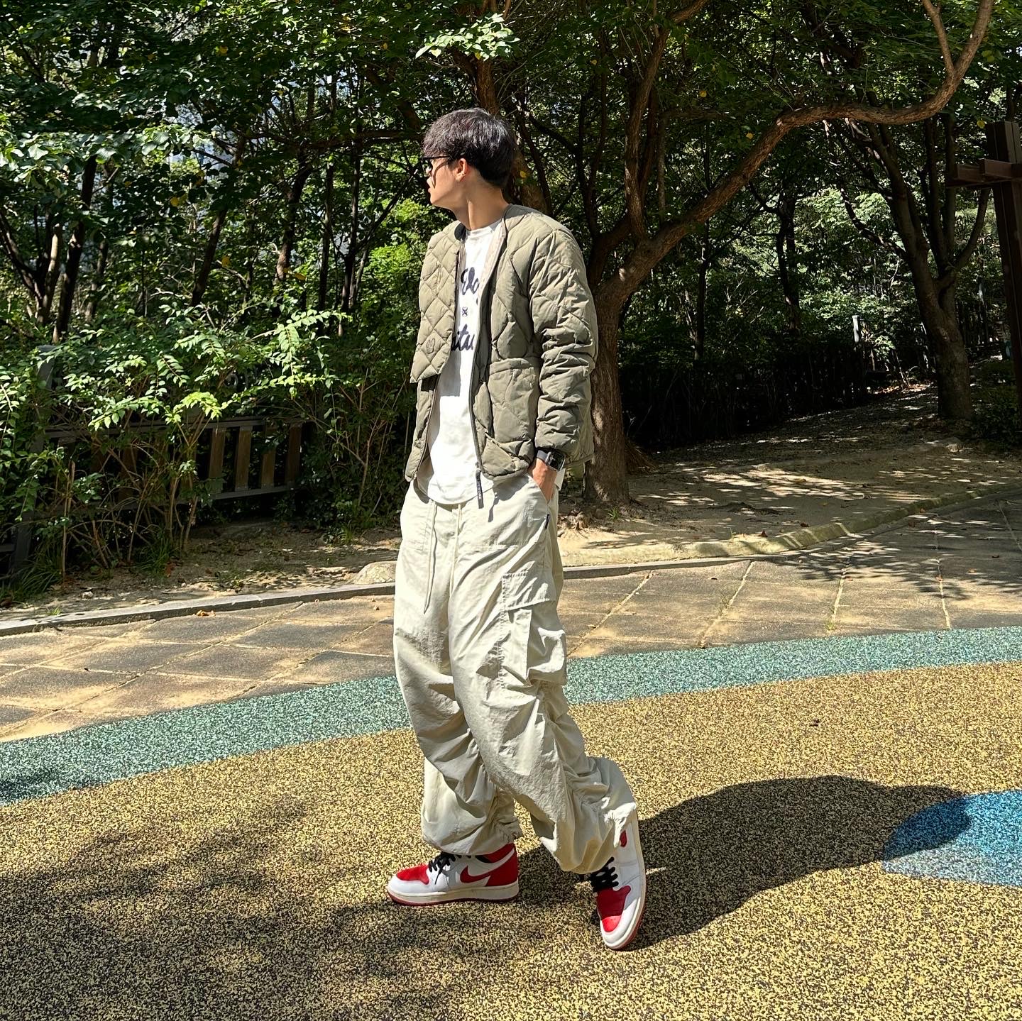 Jordan 1 Retro High OG Heritage 착용 스타일