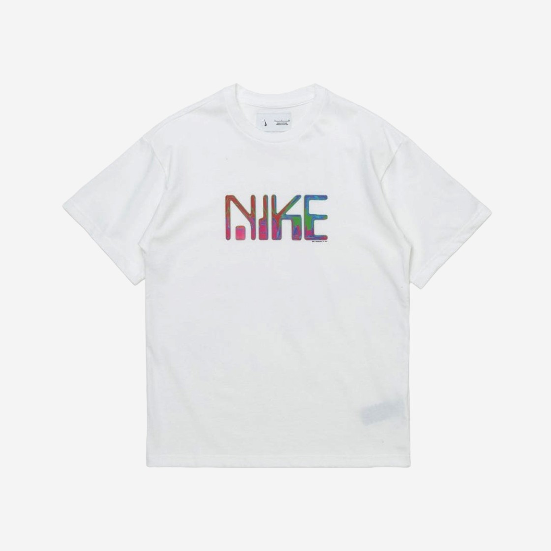 Nike Heavy Metal T-Shirt White 상세 이미지 1