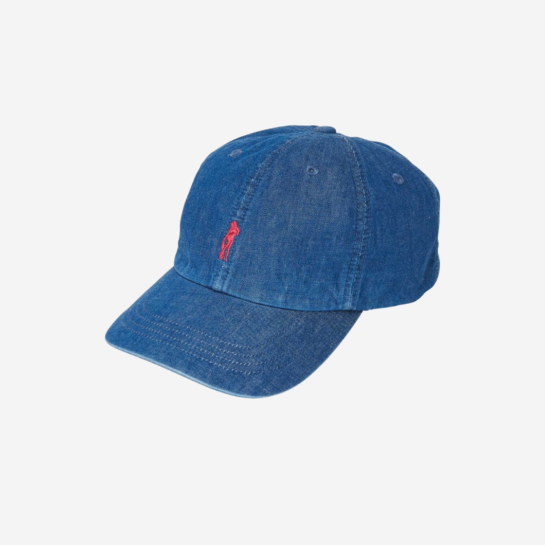 Hysteric Glamour HYS Times Embroidery Denim Cap Light Indigo Blue 상세 이미지 1