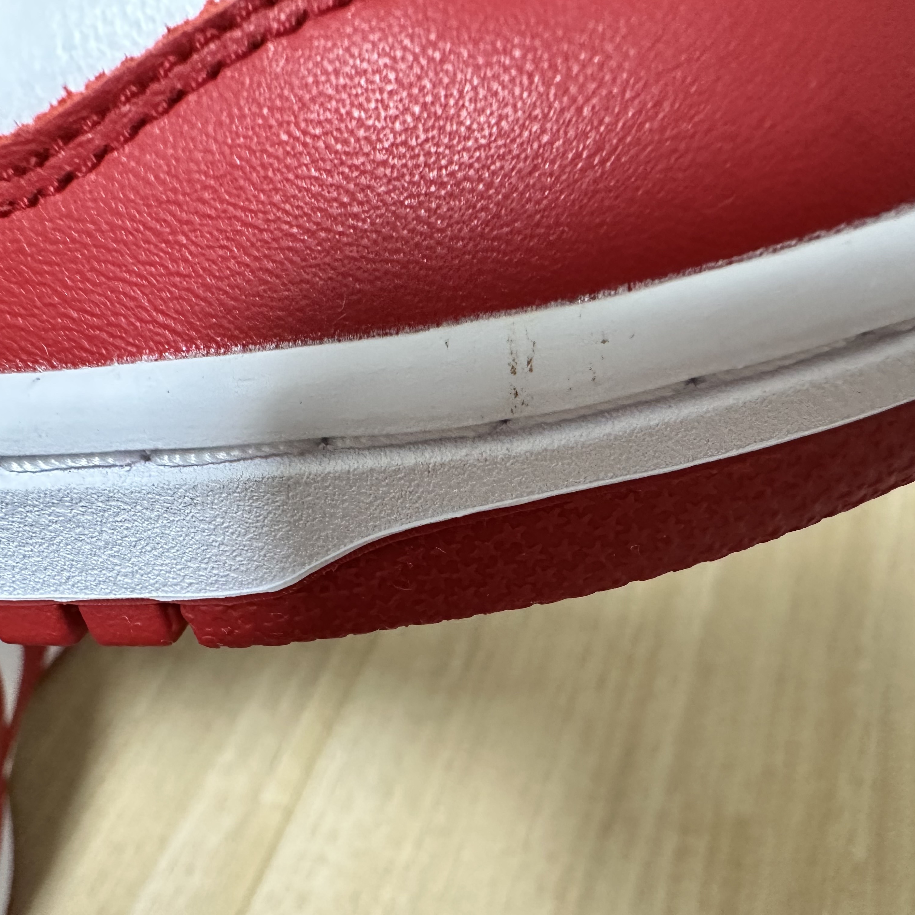 Nike Dunk Low SP White and University Red 2023 착용 스타일 - 2