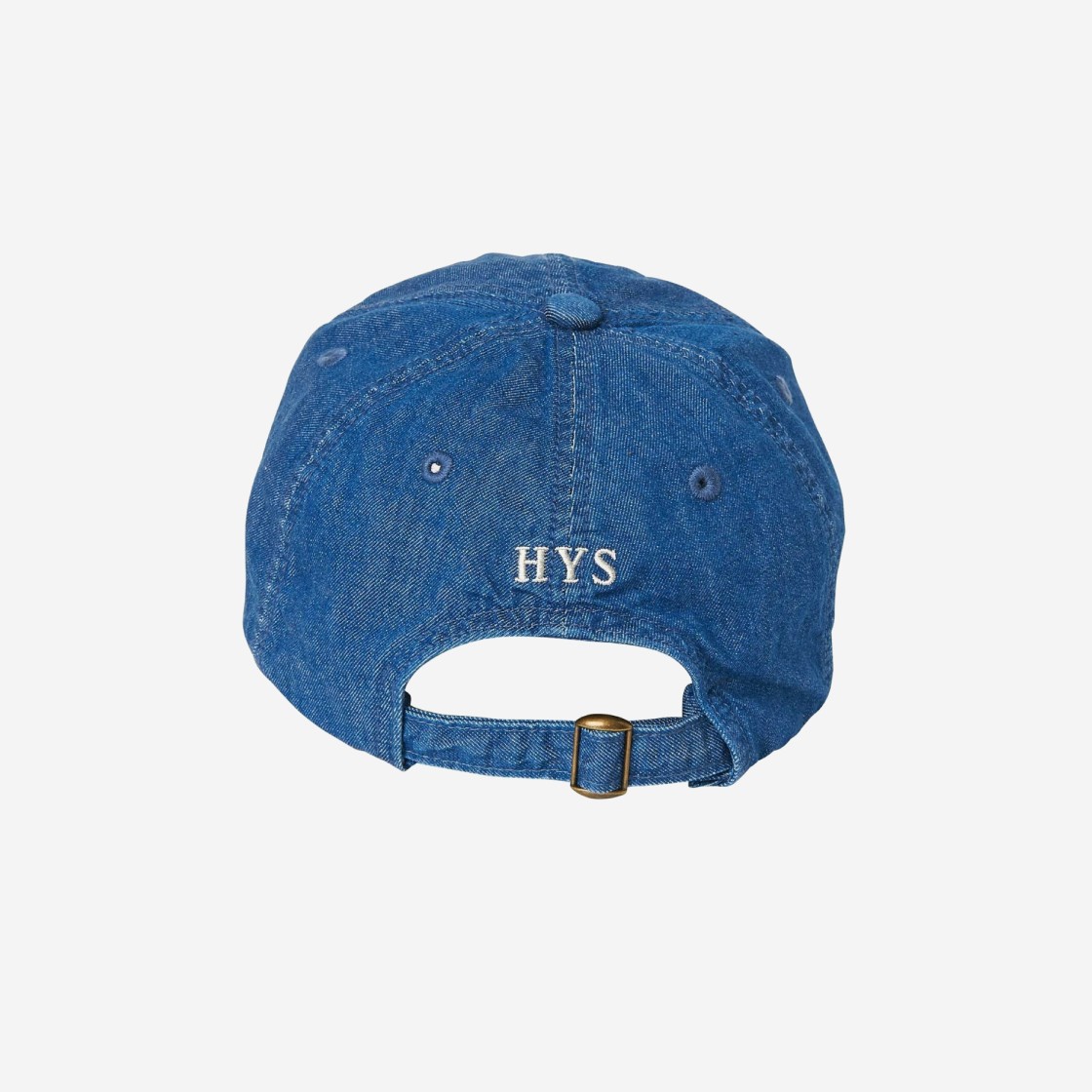 Hysteric Glamour HYS Times Embroidery Denim Cap Light Indigo Blue 상세 이미지 2