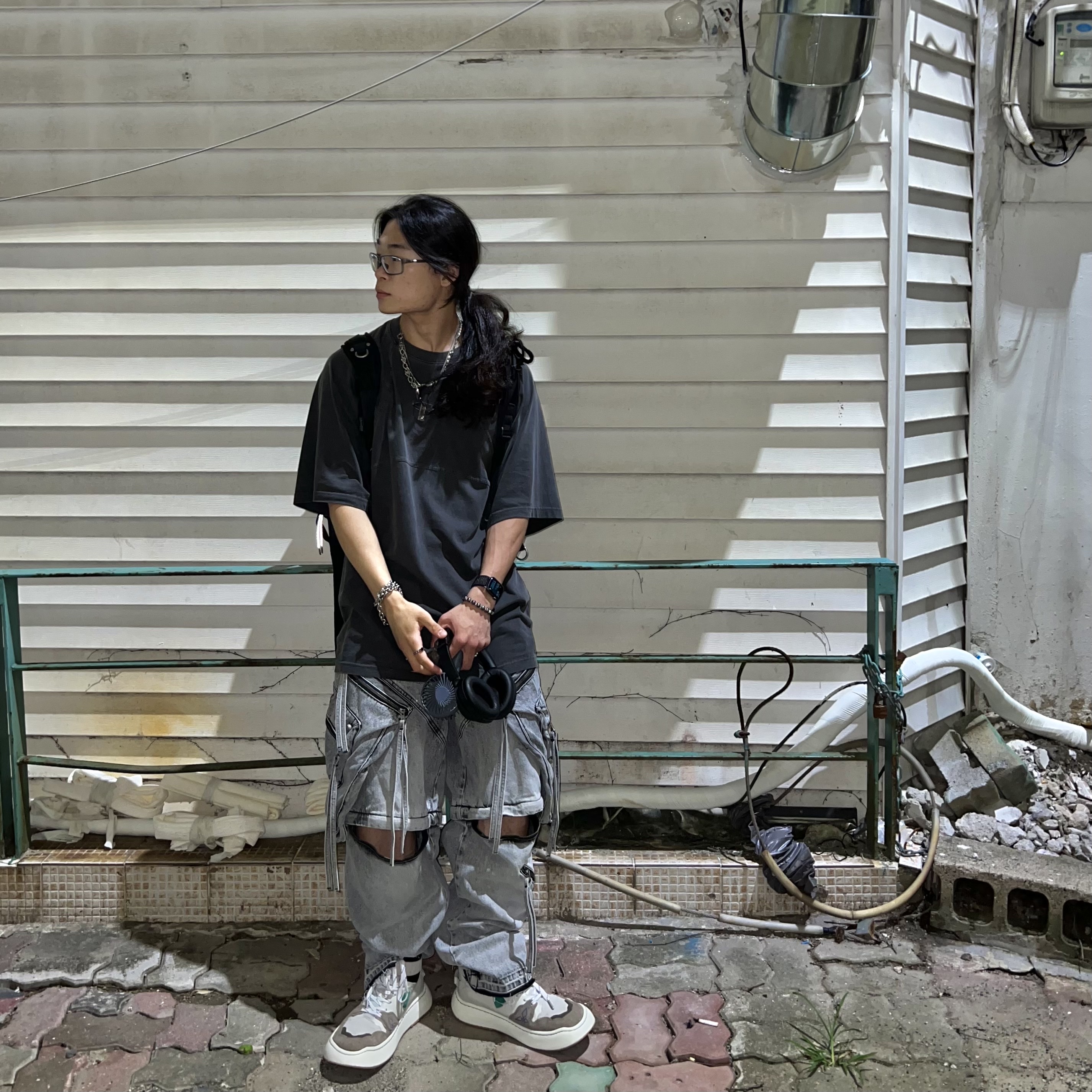 Ader Error Log; Khalif Green 착용 스타일 - 1