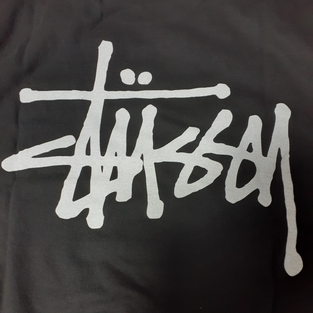 Stussy Basic Stussy Pigment Dyed T-Shirt Black 2023 착용 스타일 - 2