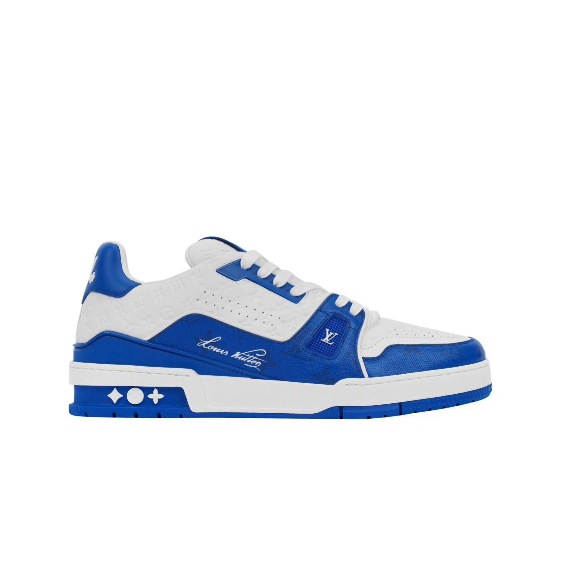 루이비통 LV 트레이너 스니커즈 블루(Louis Vuitton LV Trainer Sneakers Blue)