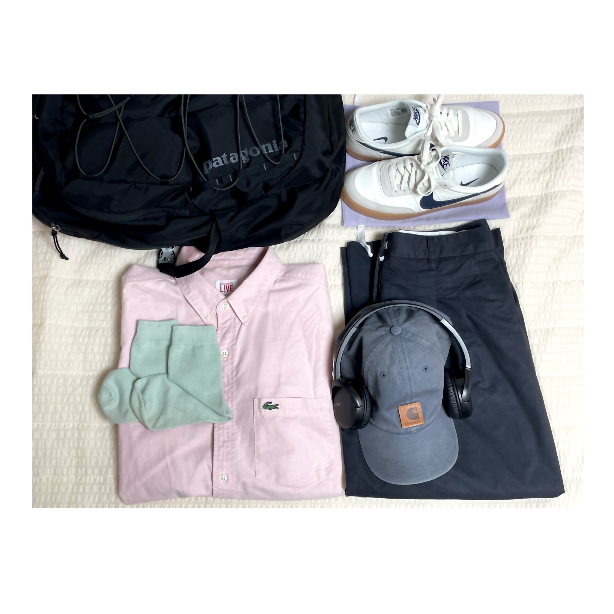 Nike x J.Crew Killshot 2 Sail Midnight Navy 착용 스타일