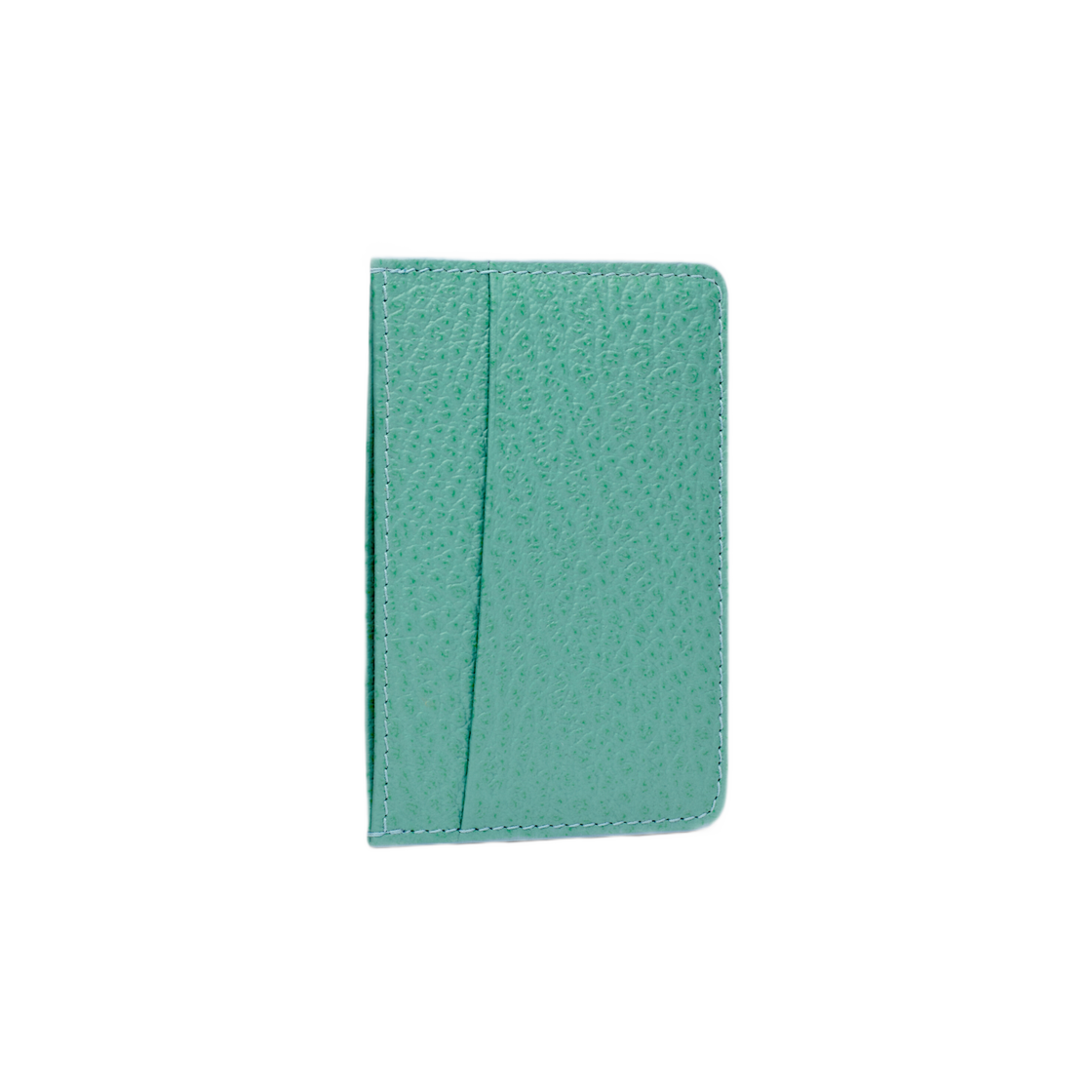 Maison Margiela Four Stitches Card Holder Vert D'eau 상세 이미지 1