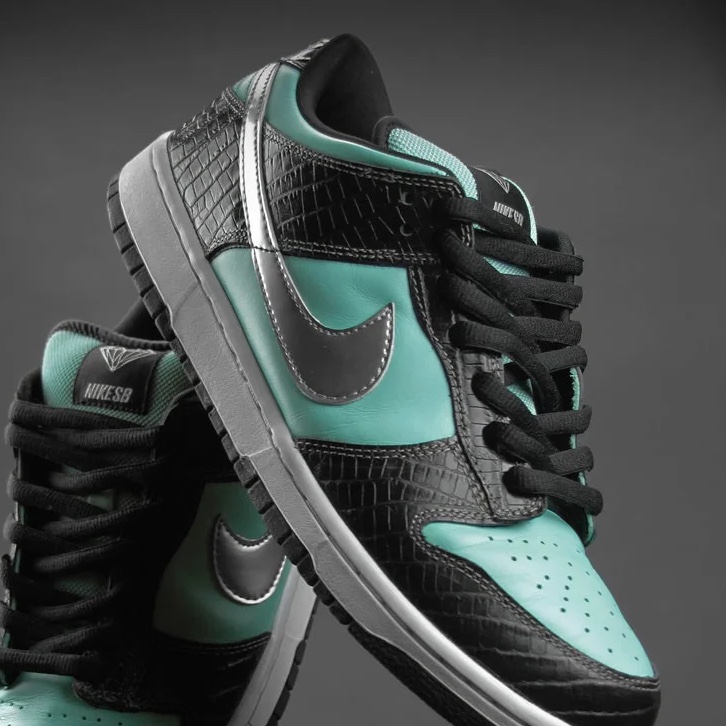Nike x Diamond Supply Co. SB Dunk Low Tiffany, Nike x Diamond Supply Co. SB Dunk High Tiffany 착용 스타일 - 3