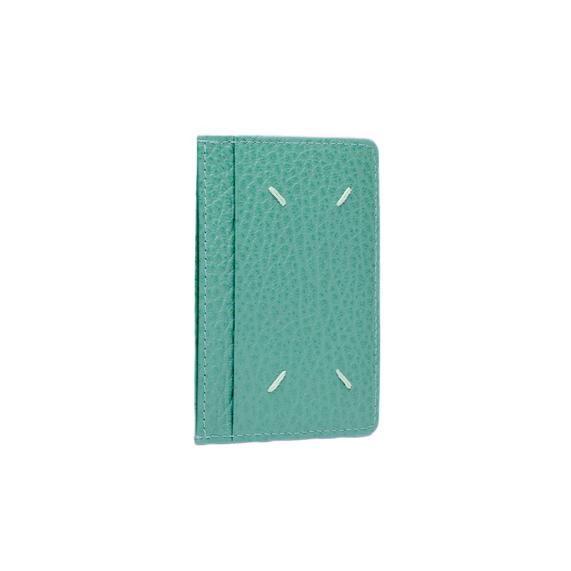 Maison Margiela Four Stitches Card Holder Vert D'eau 상세 이미지 2