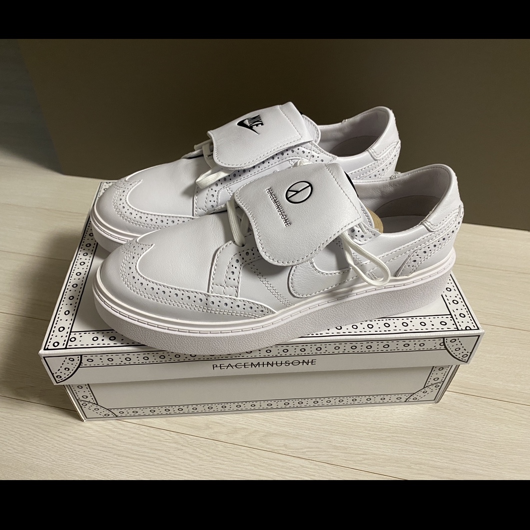 Nike x Peaceminusone Kwondo1 White 착용 스타일