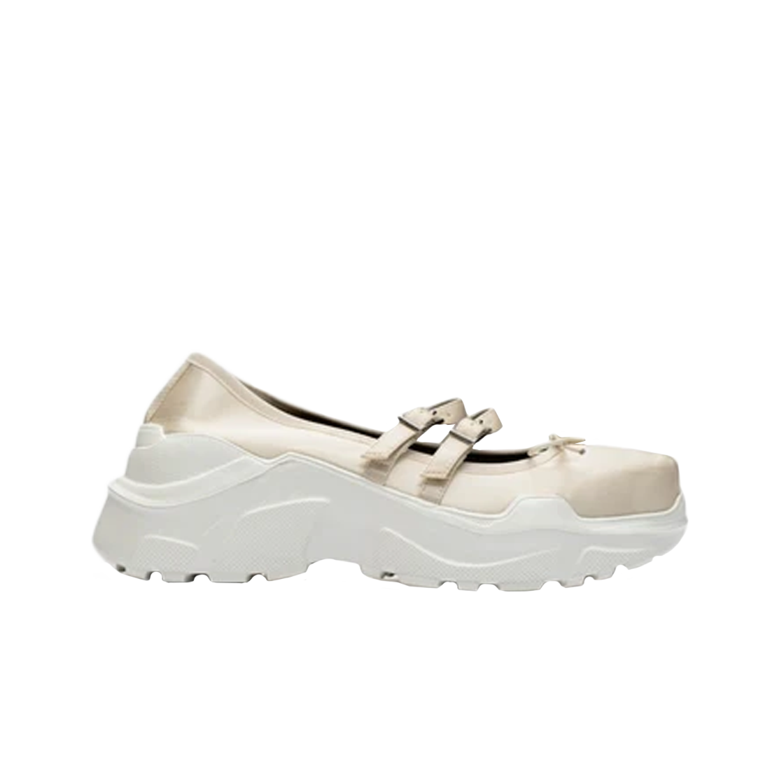(W) 아키코아오키 지젤 사틴 아이보리 화이트((W) Akikoaoki Giselle Satin Ivory White)