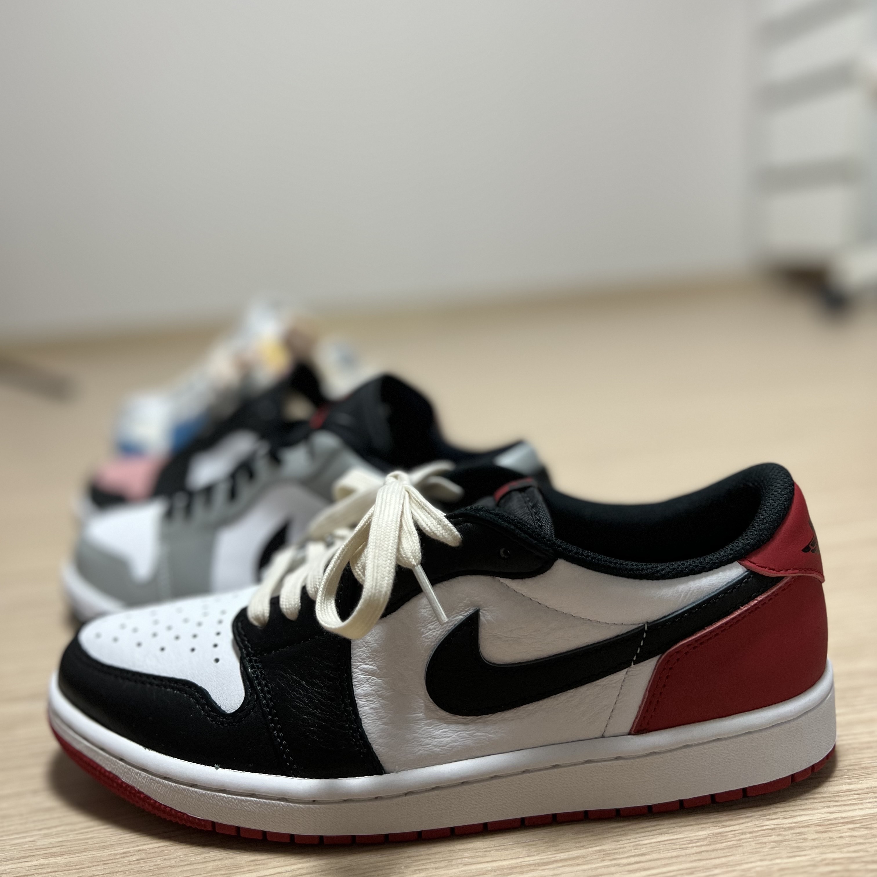 Jordan 1 Retro Low OG Black Toe 착용 스타일