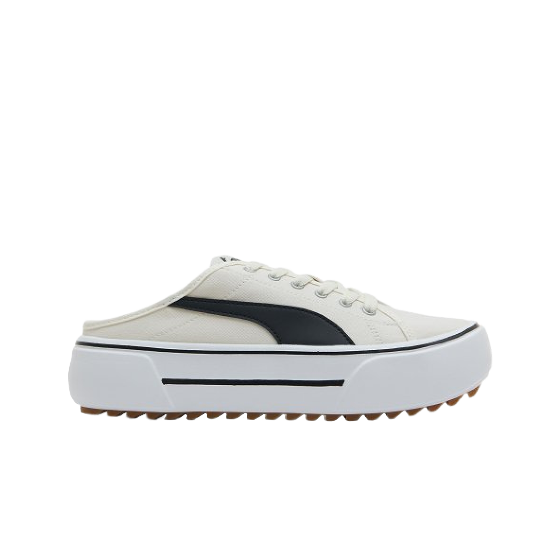 (W) 푸마 카이아 뮬 마쉬멜로우 블랙((W) Puma Kaia Mule Marshmallow Black) - 1