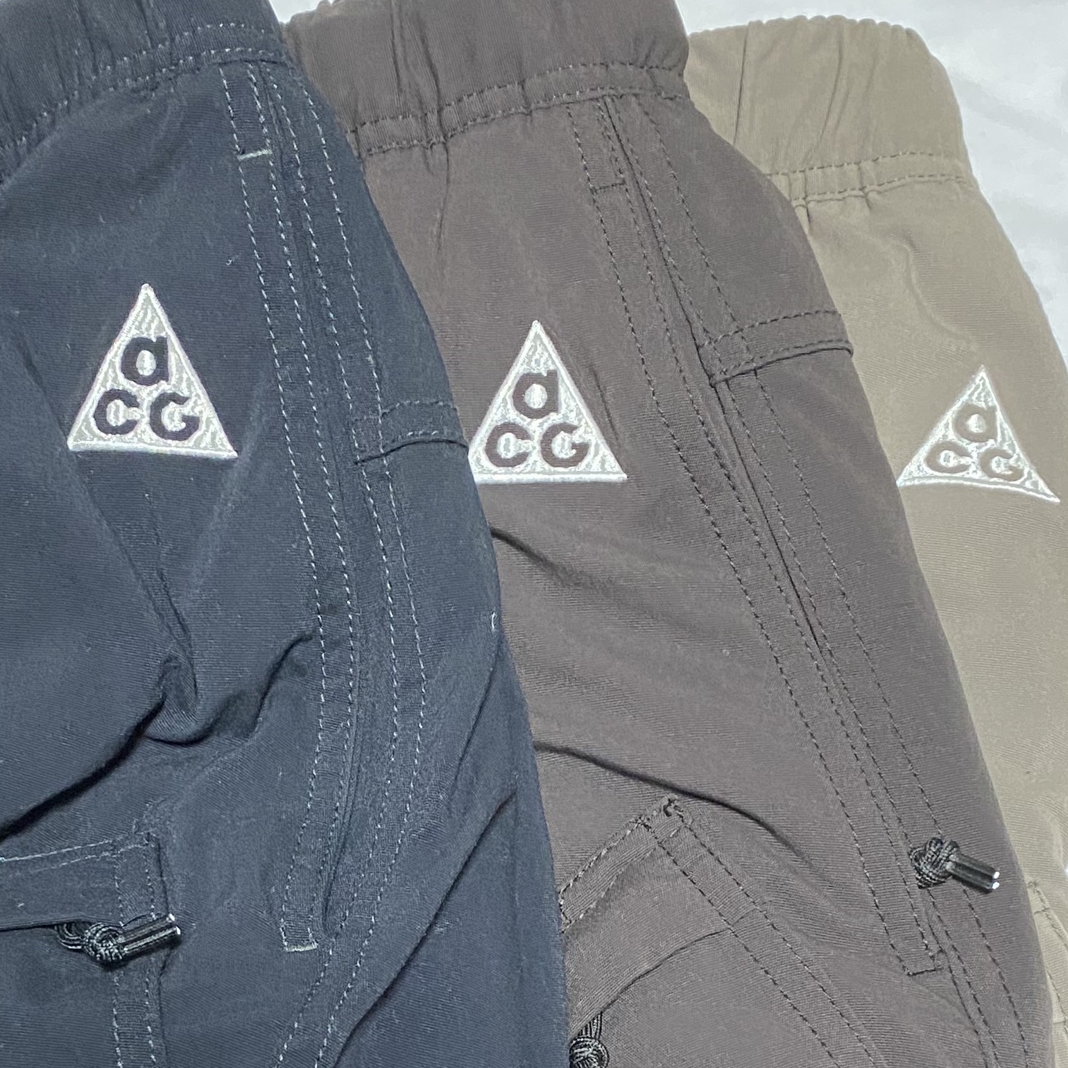 Nike ACG Smith Summit Cargo Pants Black - Asia, Nike ACG Smith Summit Cargo Pants Olive Grey - Asia 착용 스타일