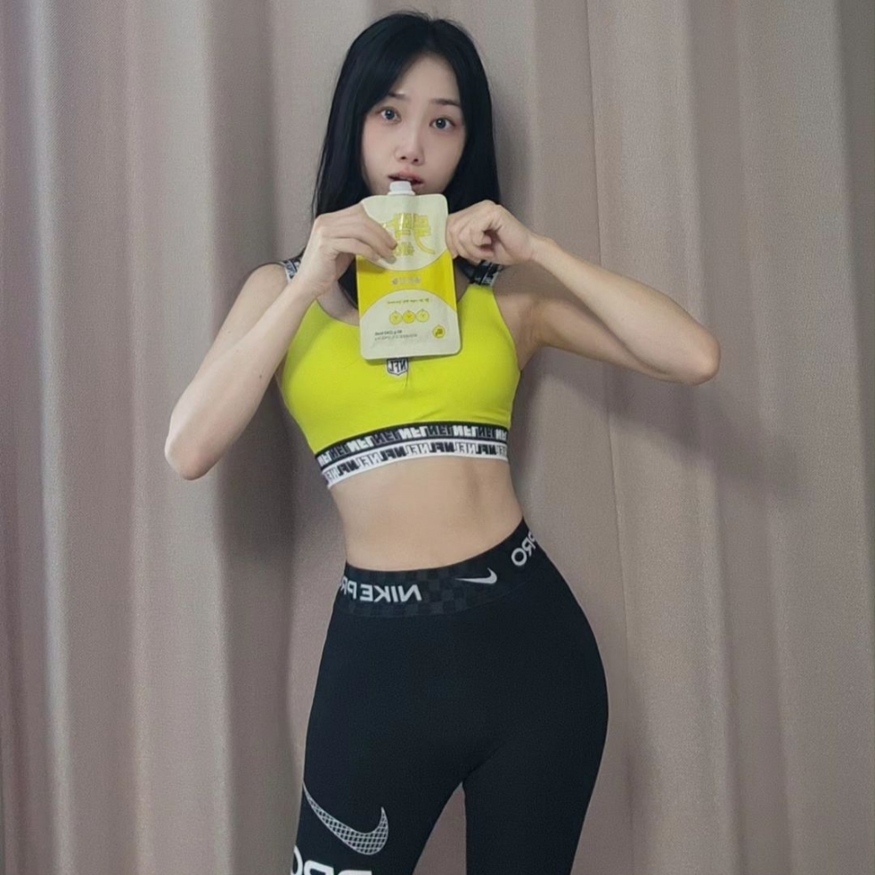 Nike Pro Warm Tights Black - Asia 착용 스타일