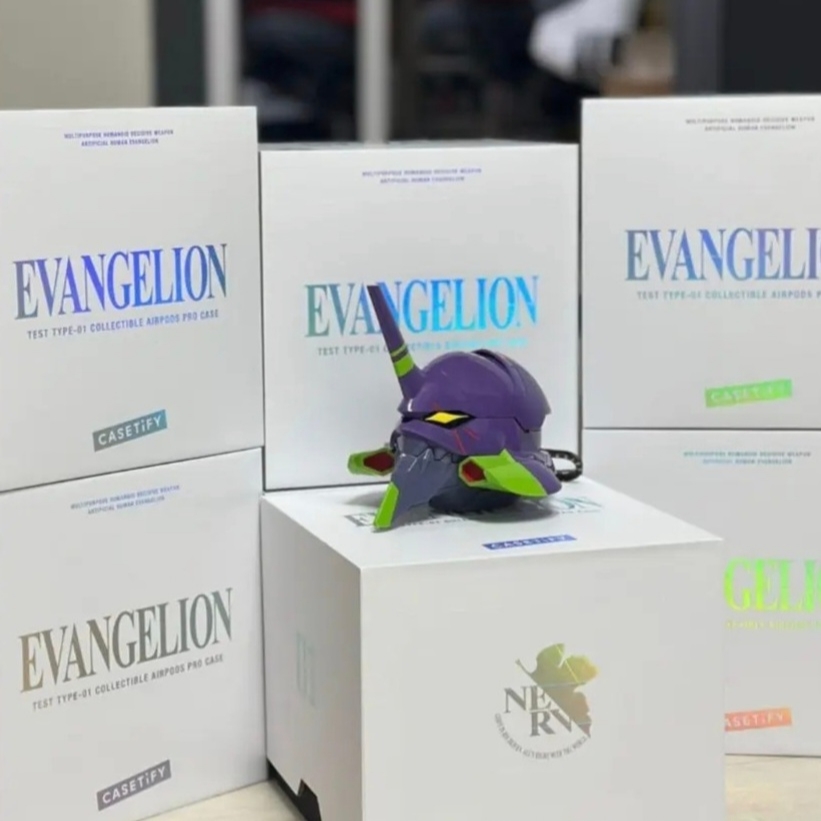 Casetify x Evangelion Test Type-01 Collectible AirPods Pro 2nd Gen Case 착용 스타일 - 1