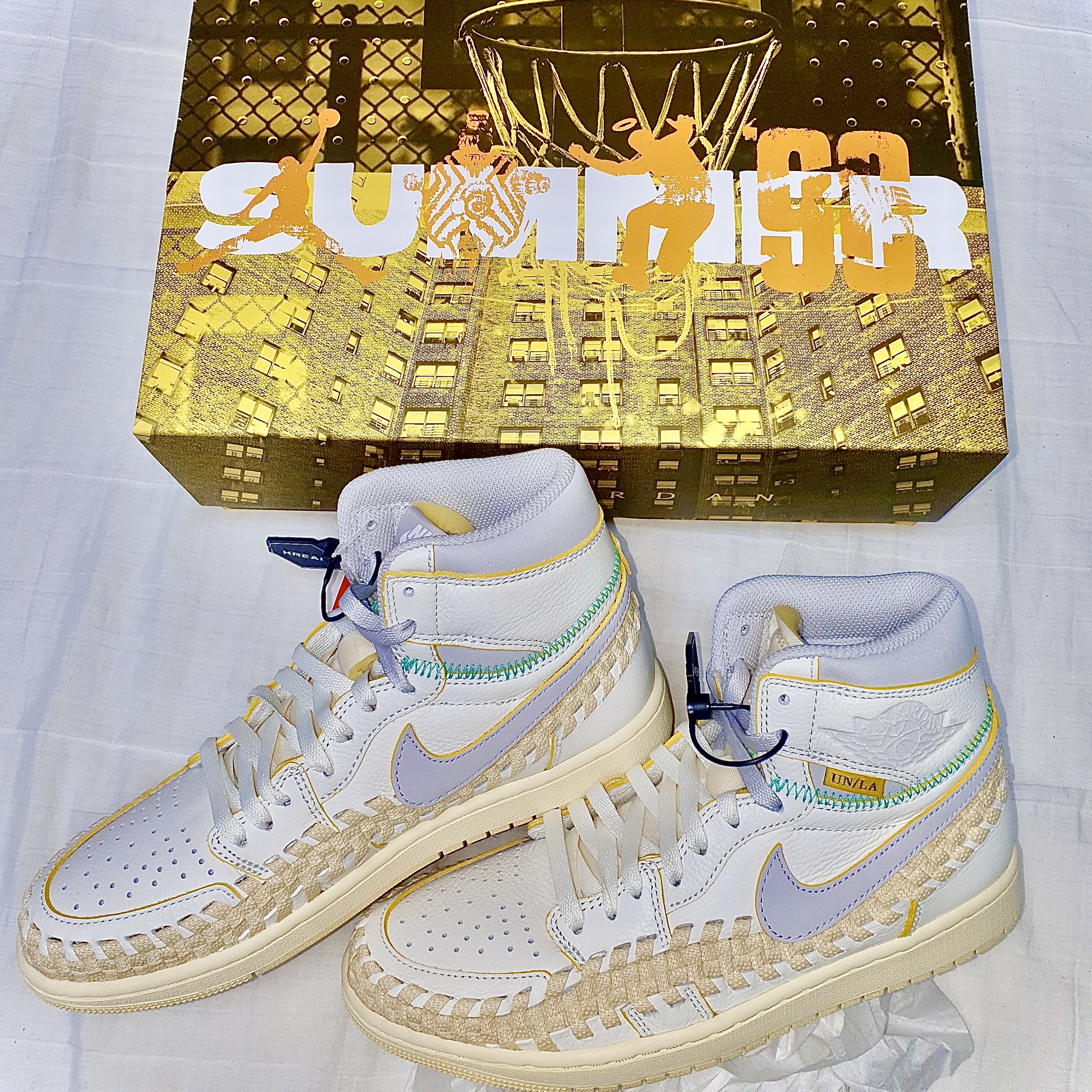 Jordan 1 x Bephies Beauty Supply x Union Retro High OG SP Summer '96 착용 스타일 - 2