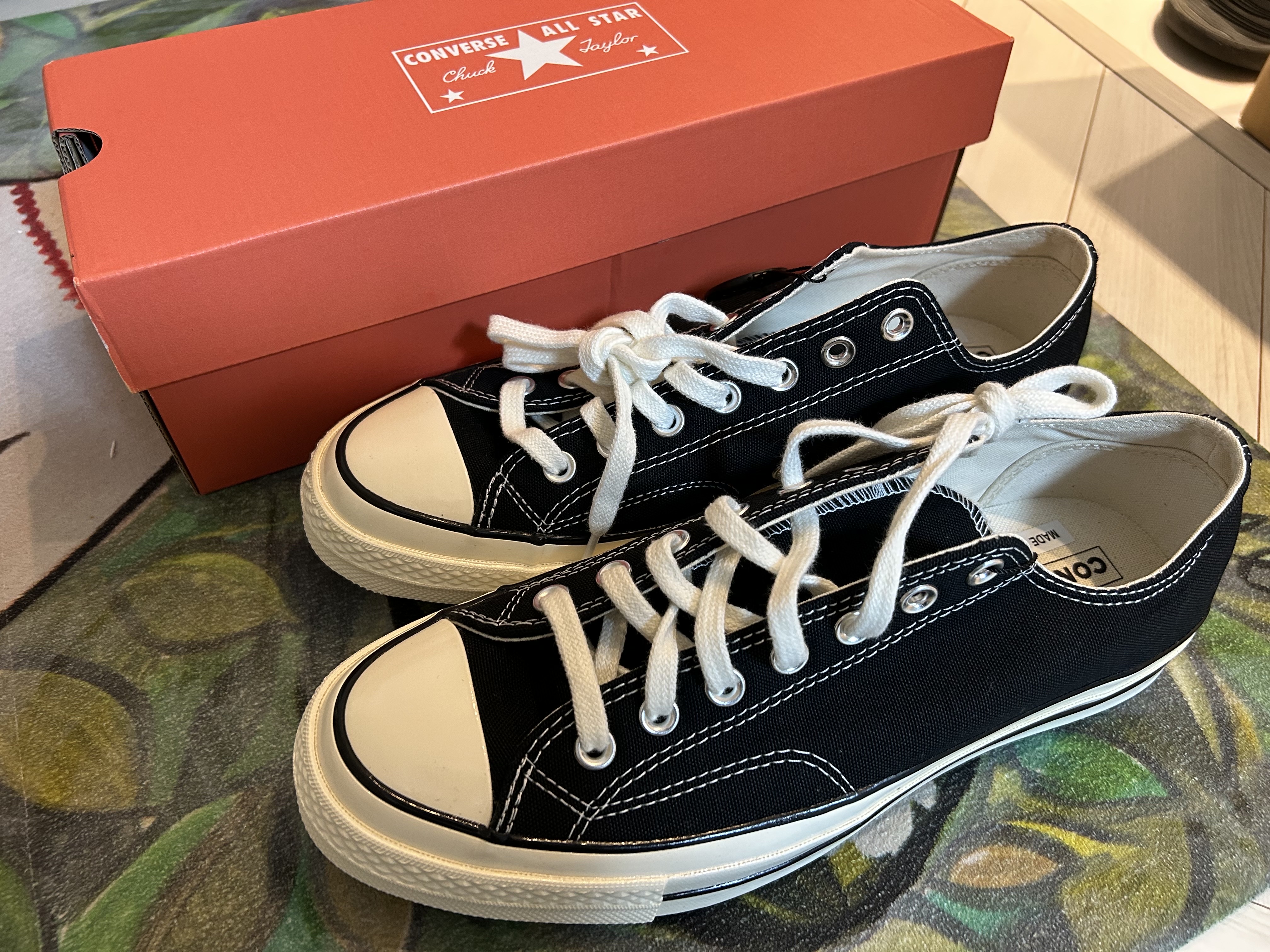 Converse Chuck 70 Ox Black - Standard 착용 스타일
