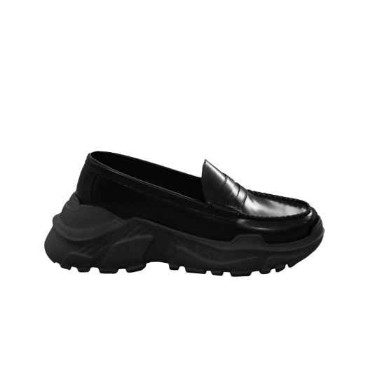 akikoaoki demi Black×Black-faux leather｜ファッション