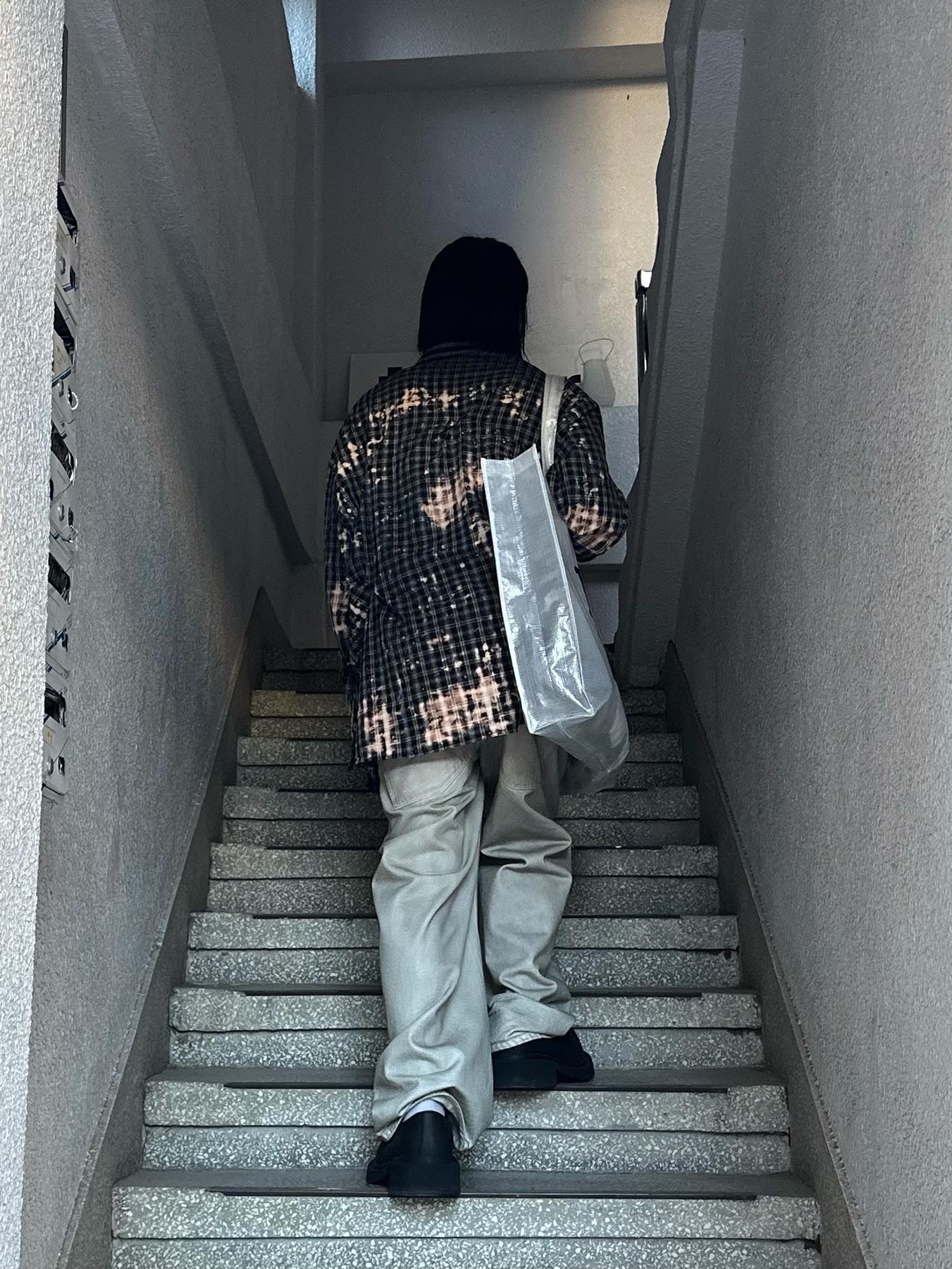 Balenciaga Steroid Derby Black 착용 스타일 - 4