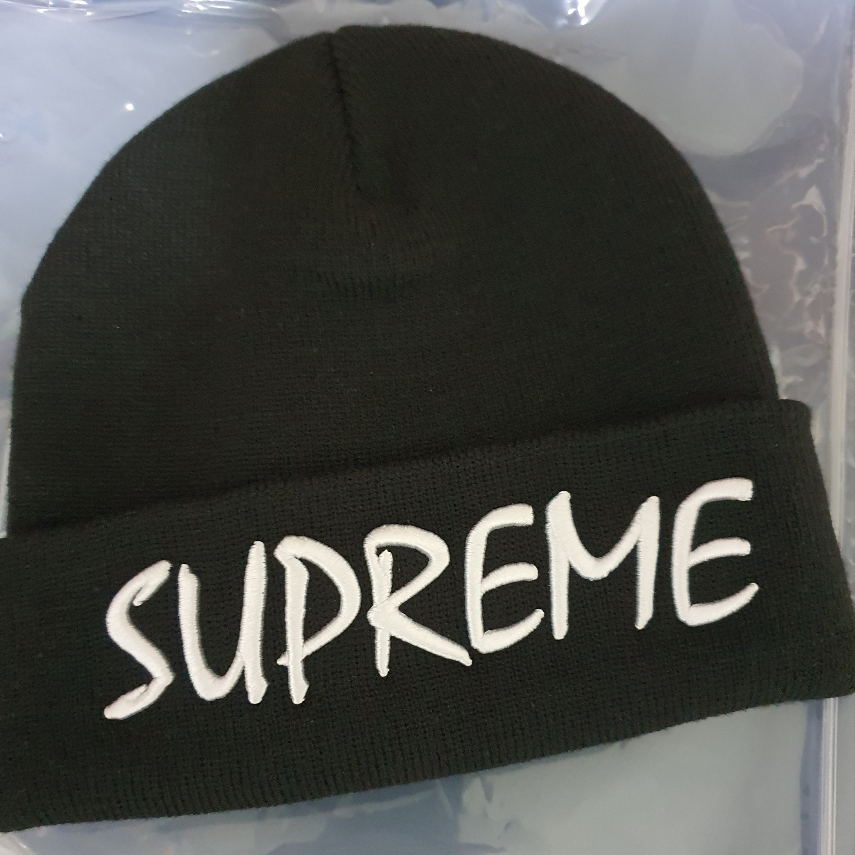 Supreme FTP Beanie Black - 21SS 착용 스타일