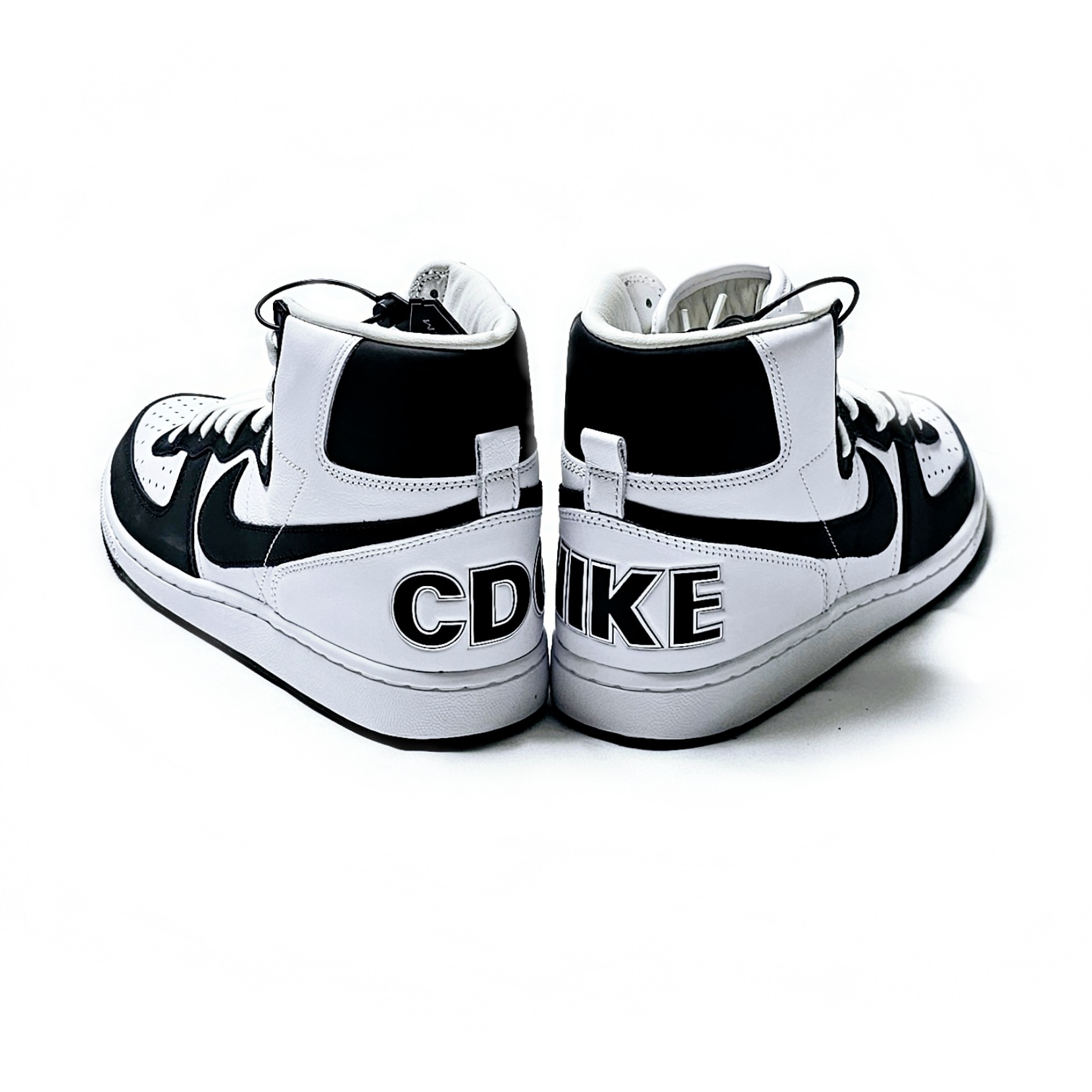Nike x Comme des Garcons Homme Plus Terminator High Black 착용 스타일 - 2