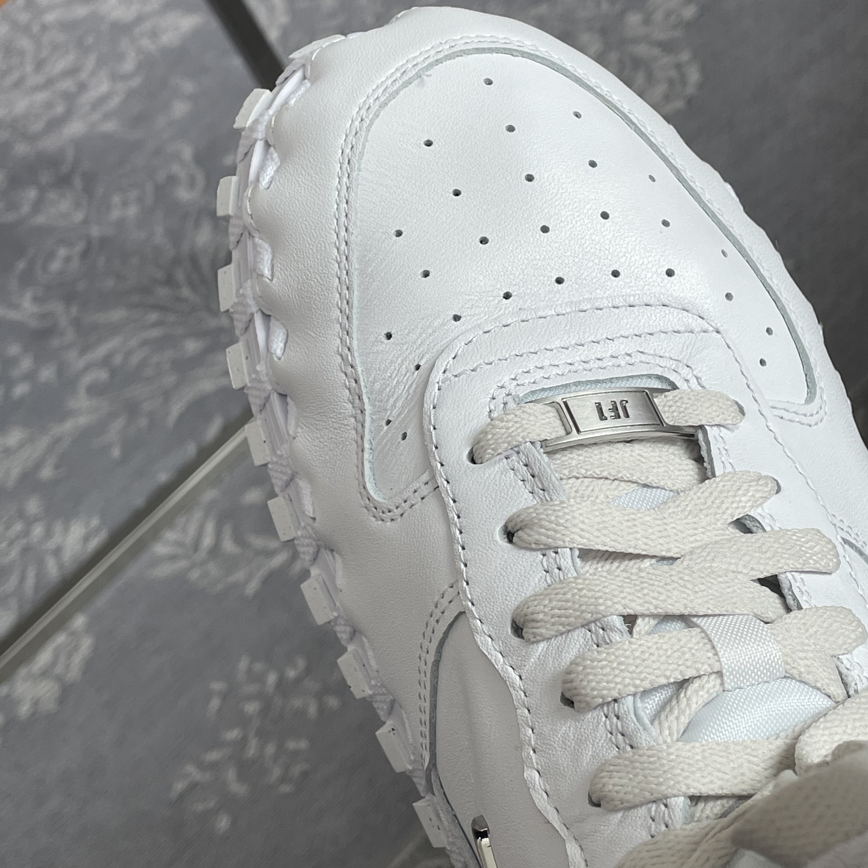 Nike x Jacquemus J Force 1 Low LX SP White 착용 스타일