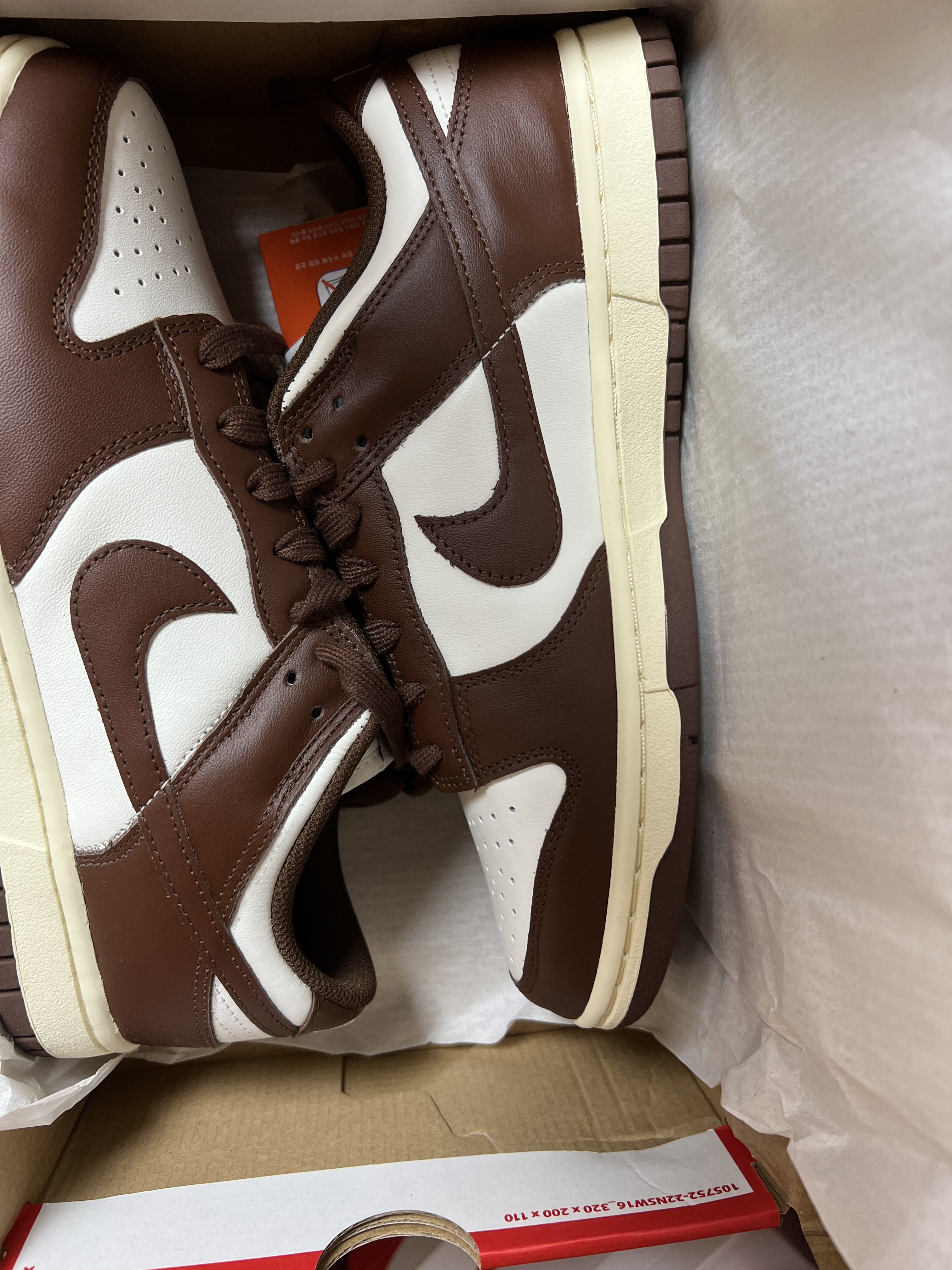 (W) Nike Dunk Low Sail Cacao Wow 착용 스타일