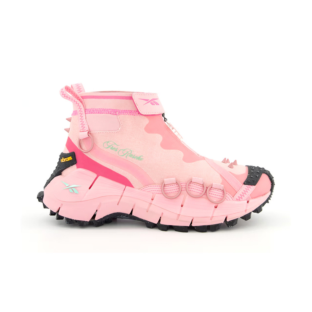 Reebok Instapump Fury Grey Pink, Reebok x Eric Emanuel Question Mid Pink Toe 착용 스타일 - 4