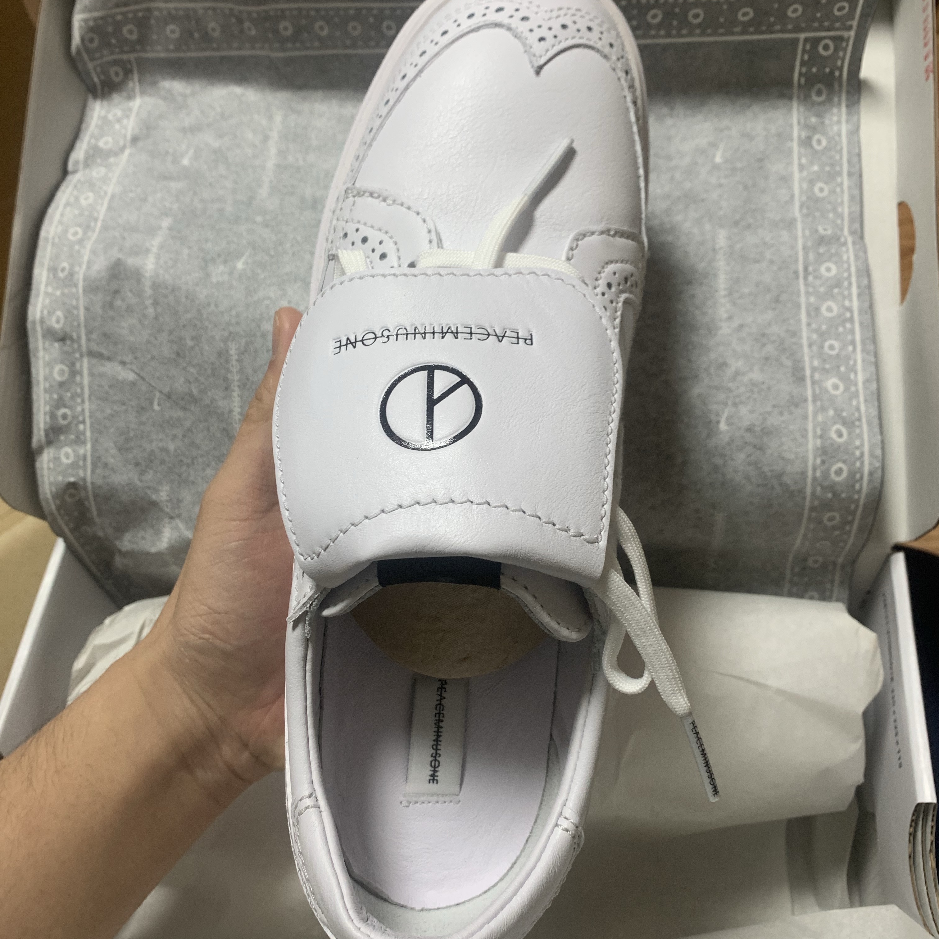 Nike x Peaceminusone Kwondo1 White 착용 스타일