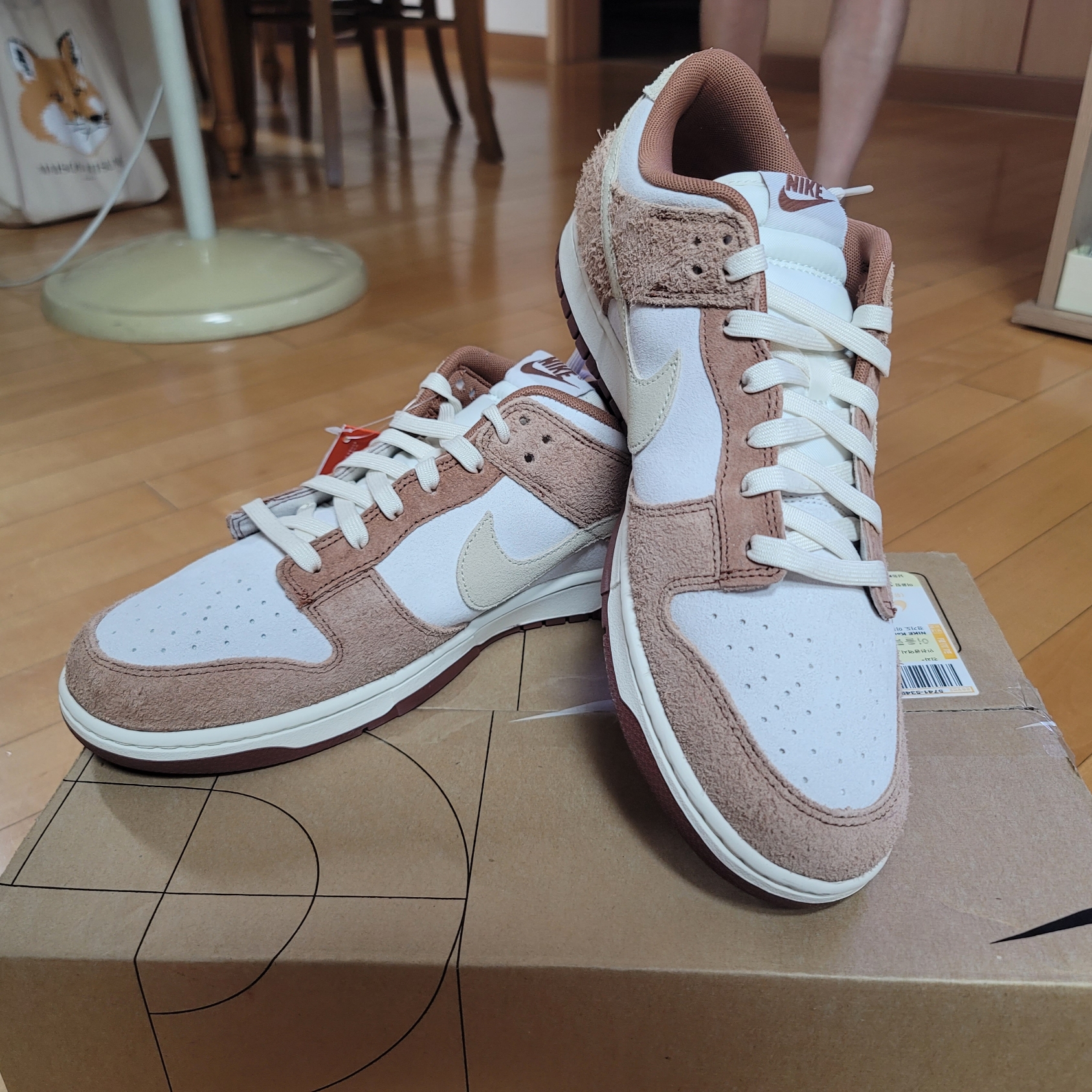 Nike Dunk Low Pro Premium Medium Curry 착용 스타일 - 2