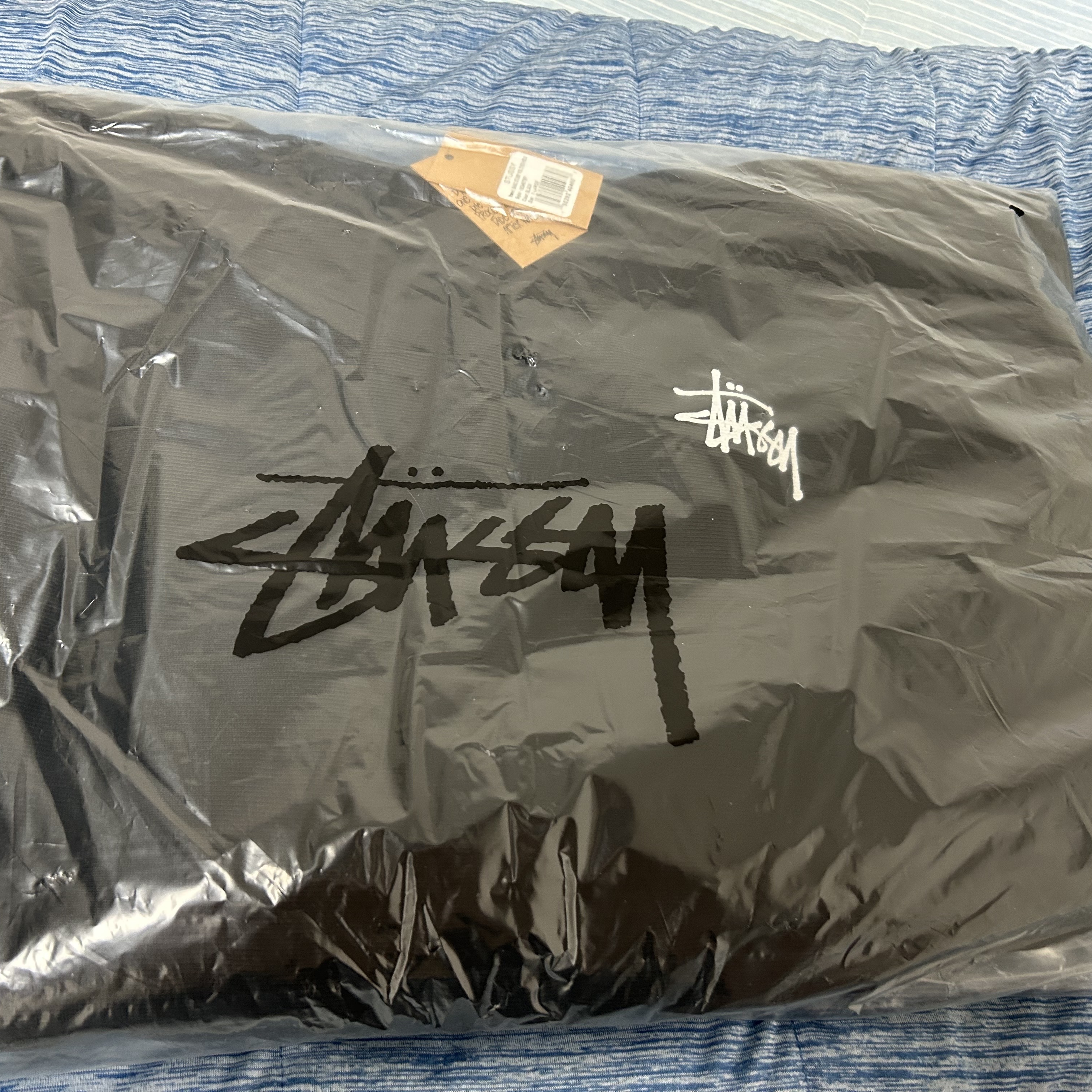 Stussy Basic Stussy Pigment Dyed Hoodie Black 착용 스타일 - 1
